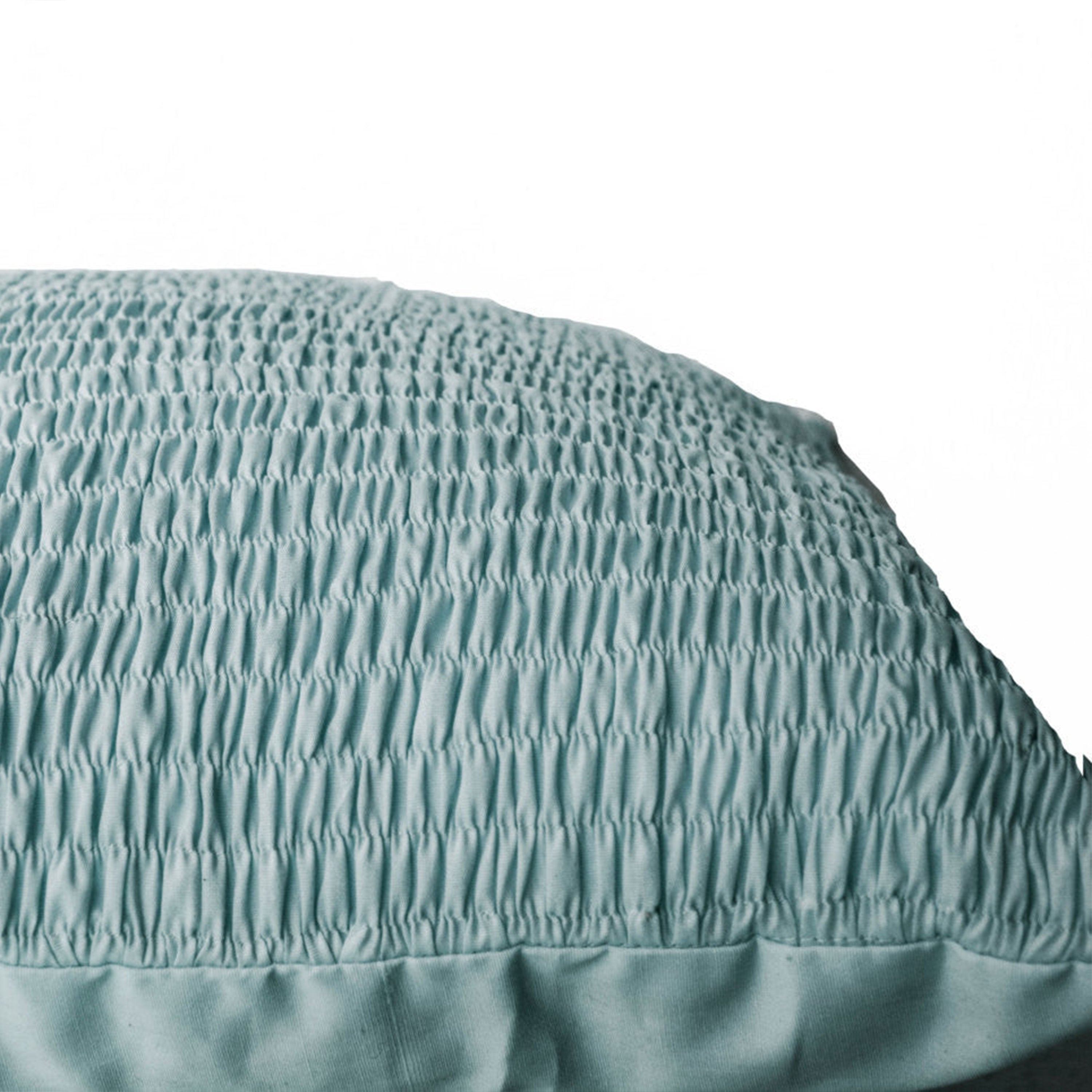 Grey Cotton Pillow -Ruched grey pillow - Gray cushion -Pleated pillow - 16x16- Cotton Cushions- Grey Euro Sham- Bedding- Kids- Gray pillows