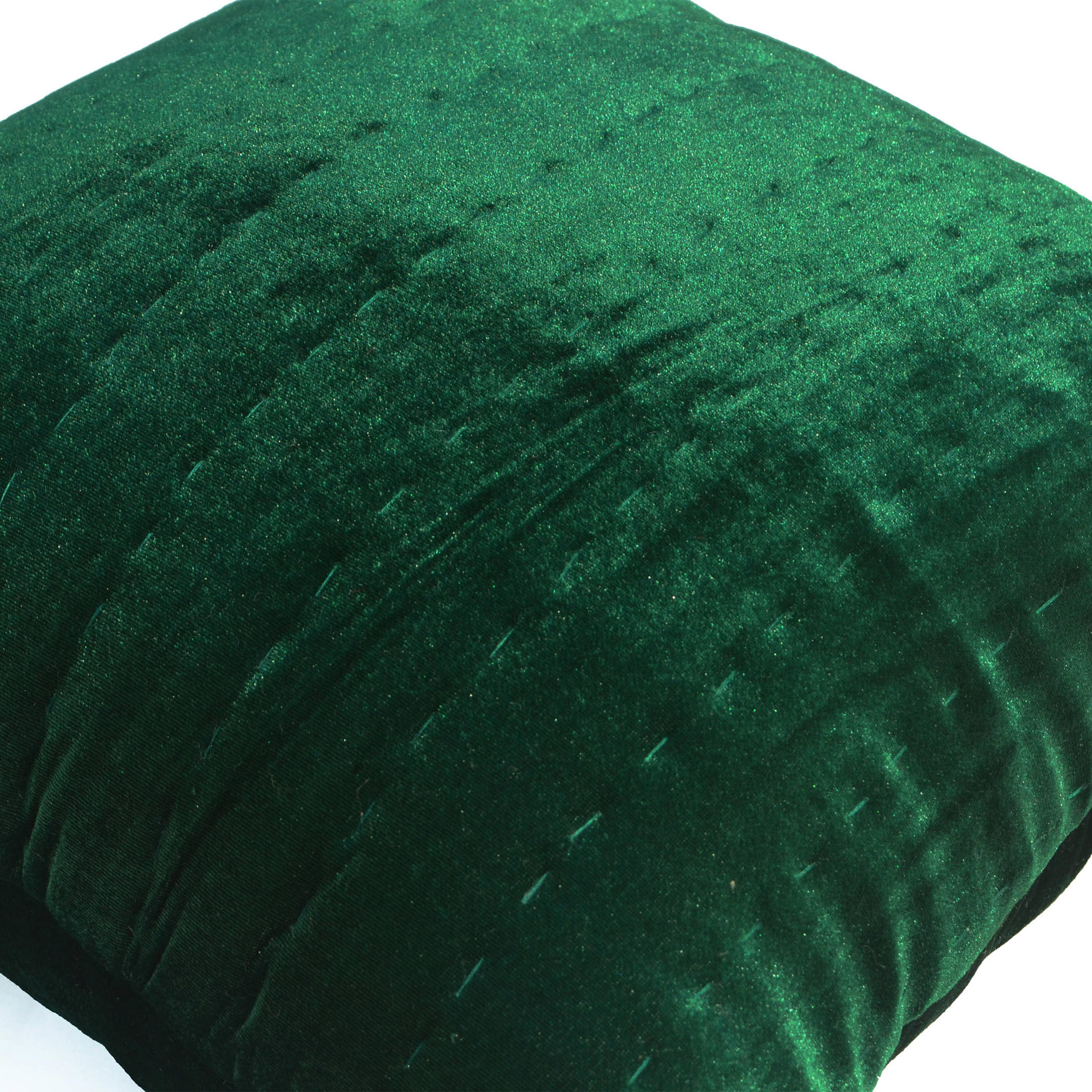 Quilted Sham Cover, Velvet Pick Stitch Sham and Pillow Covers