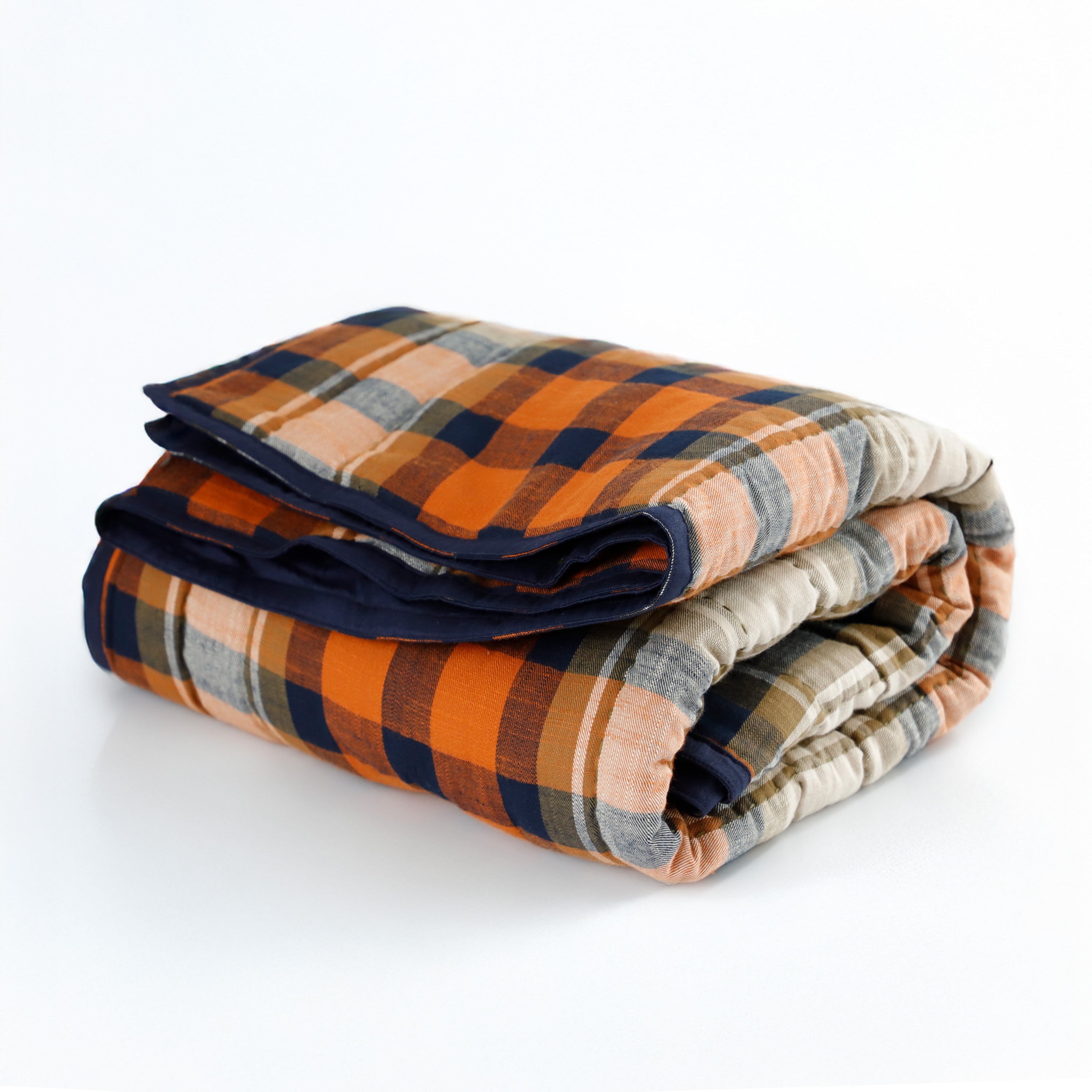 "Reversible cotton quilt for year-round comfort, lightweight for summer, cozy for winter, machine-washable, adds charm to modern or farmhouse décor."