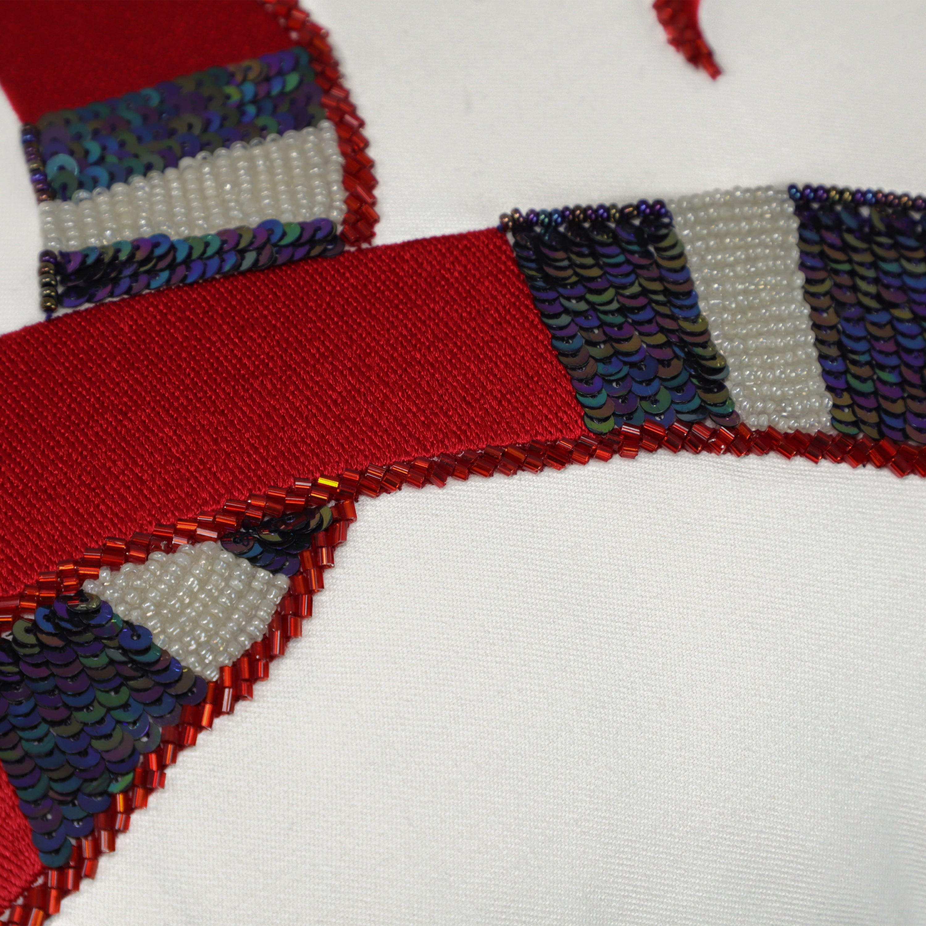 Red Snake Pillow Cover