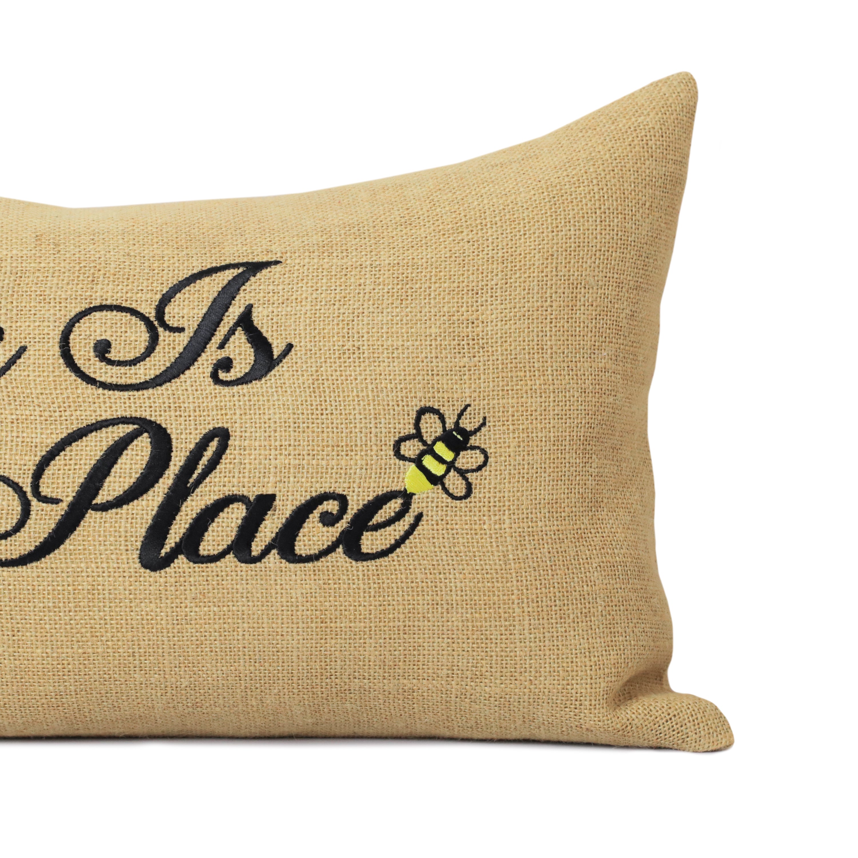 The Porch Is Our Happy Place Pillow Cover