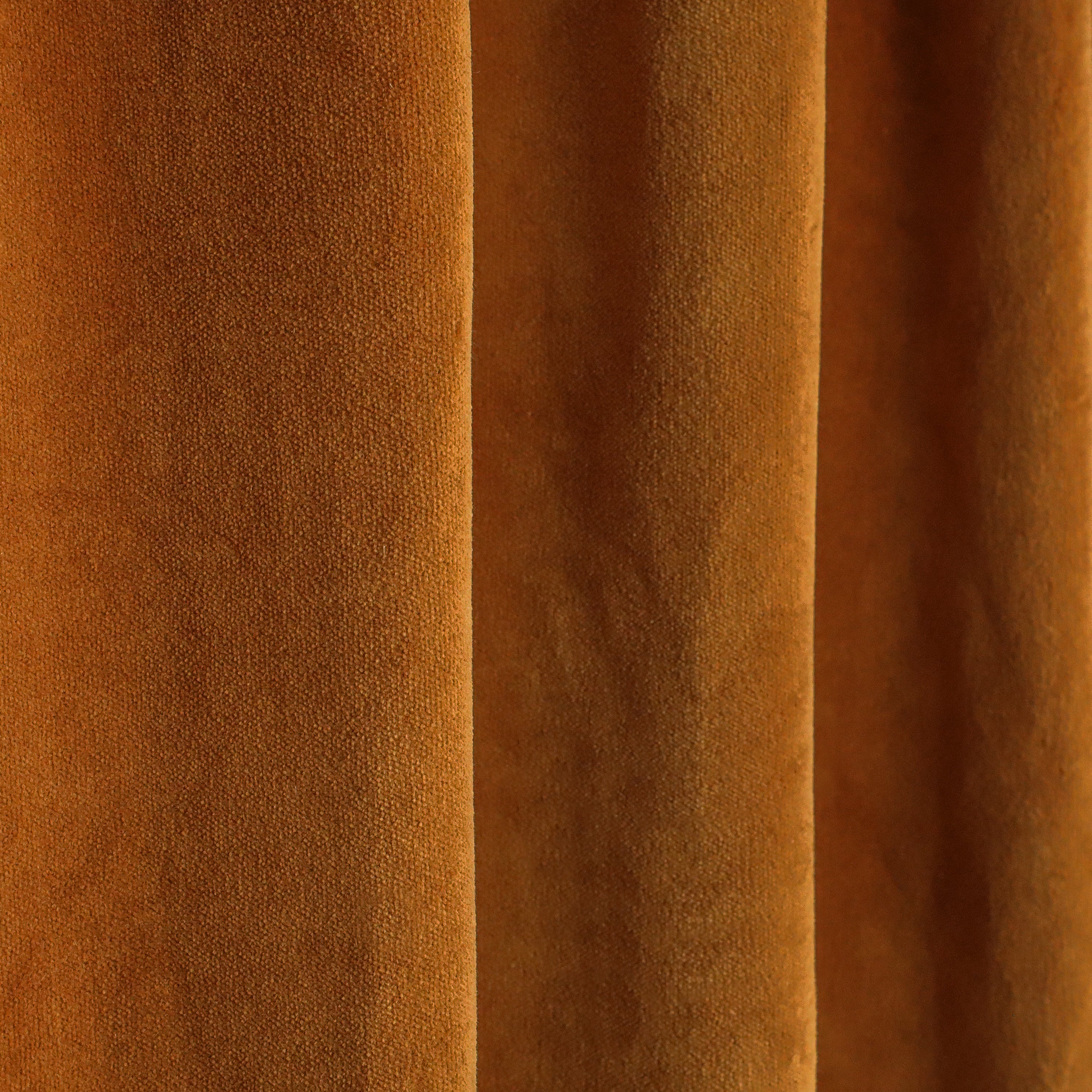 Triple Pleat Cotton Velvet Curtain