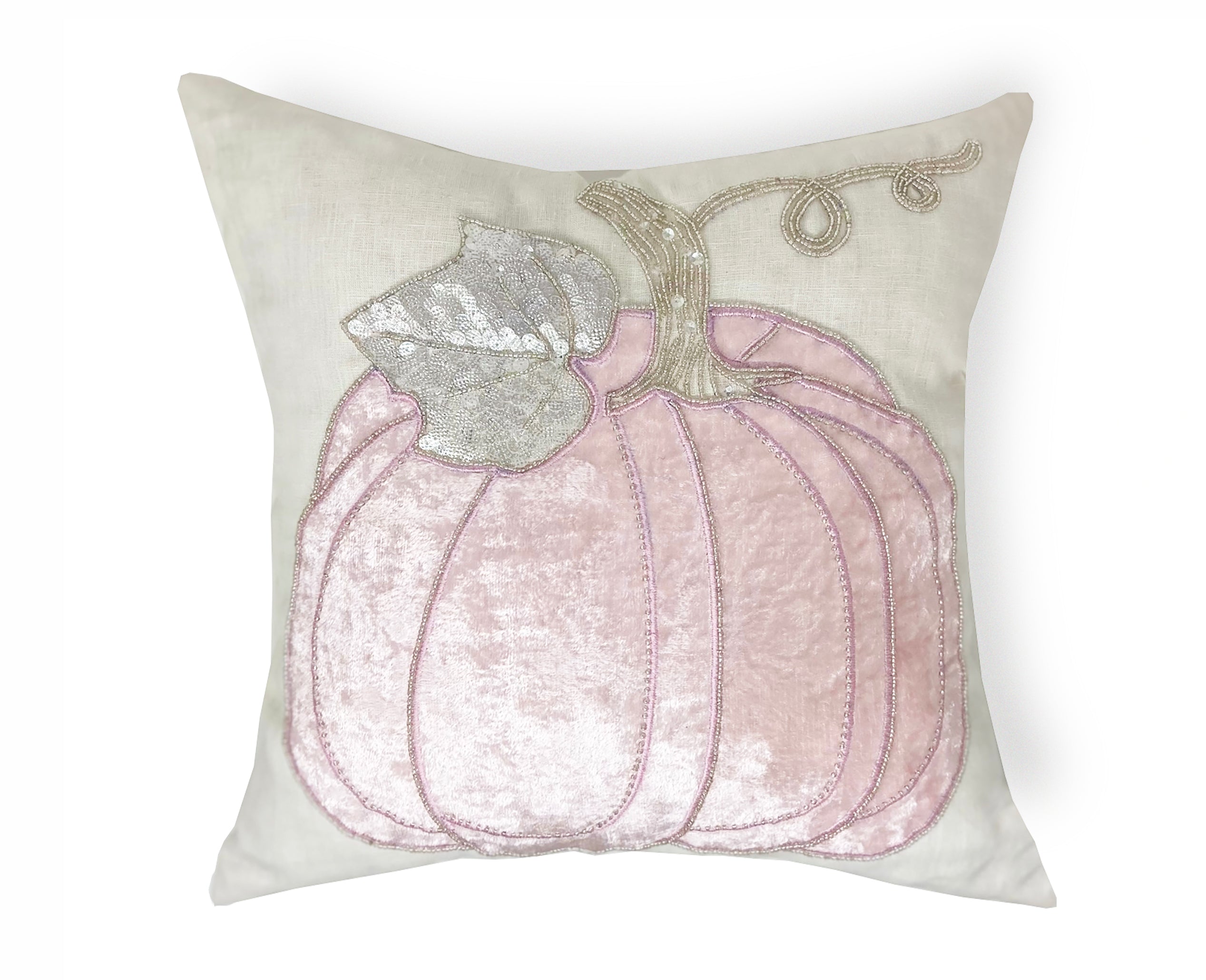Amore Beaute Blush Pink pumkin pillow cover
