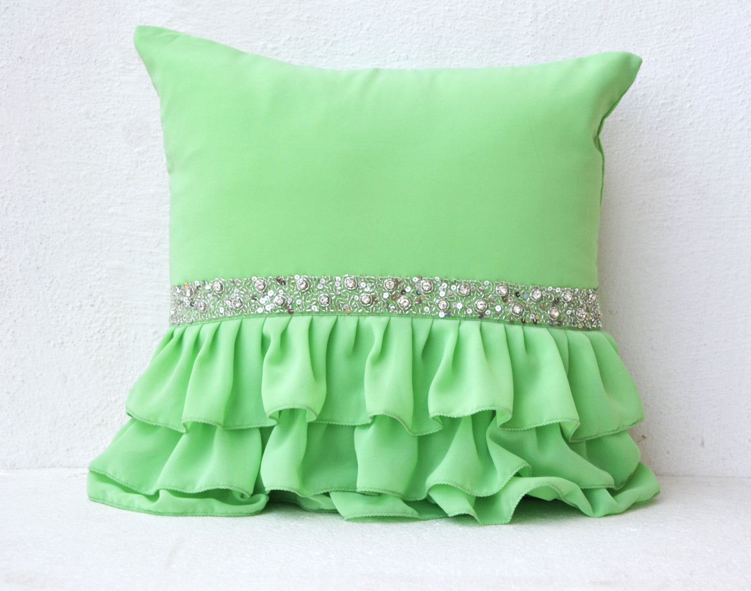 Ruffled pillow online covers