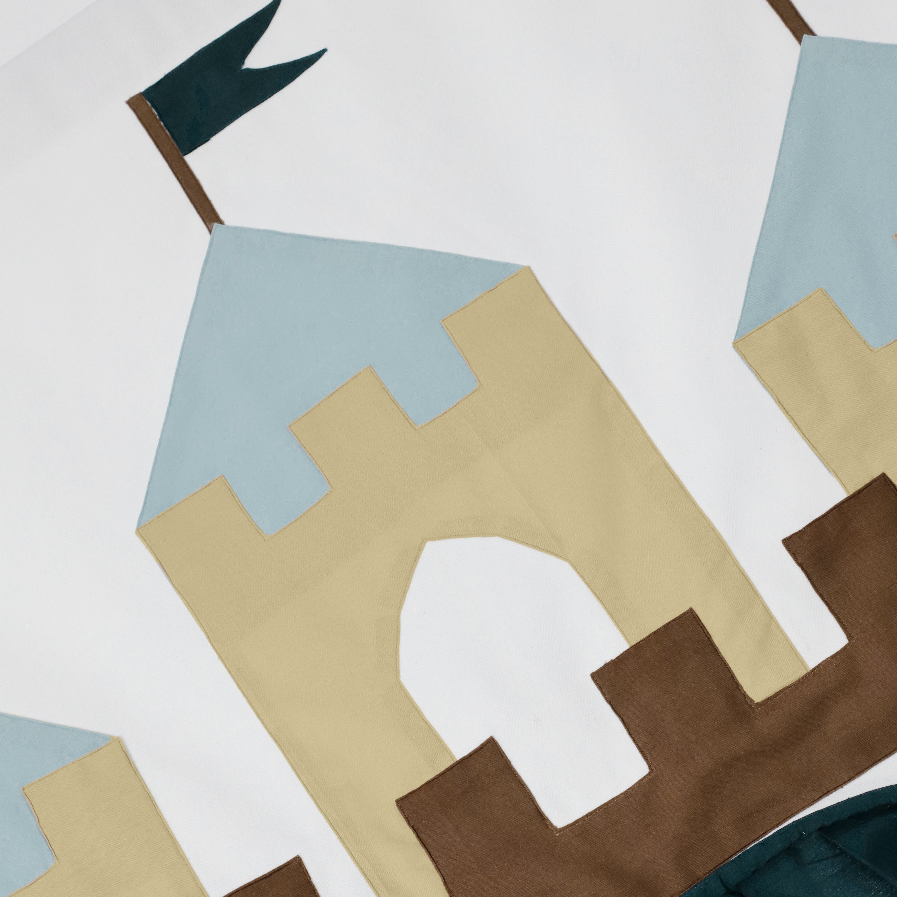 Doorway Puppet Theatre with Sword, Shield, Crown & Armor