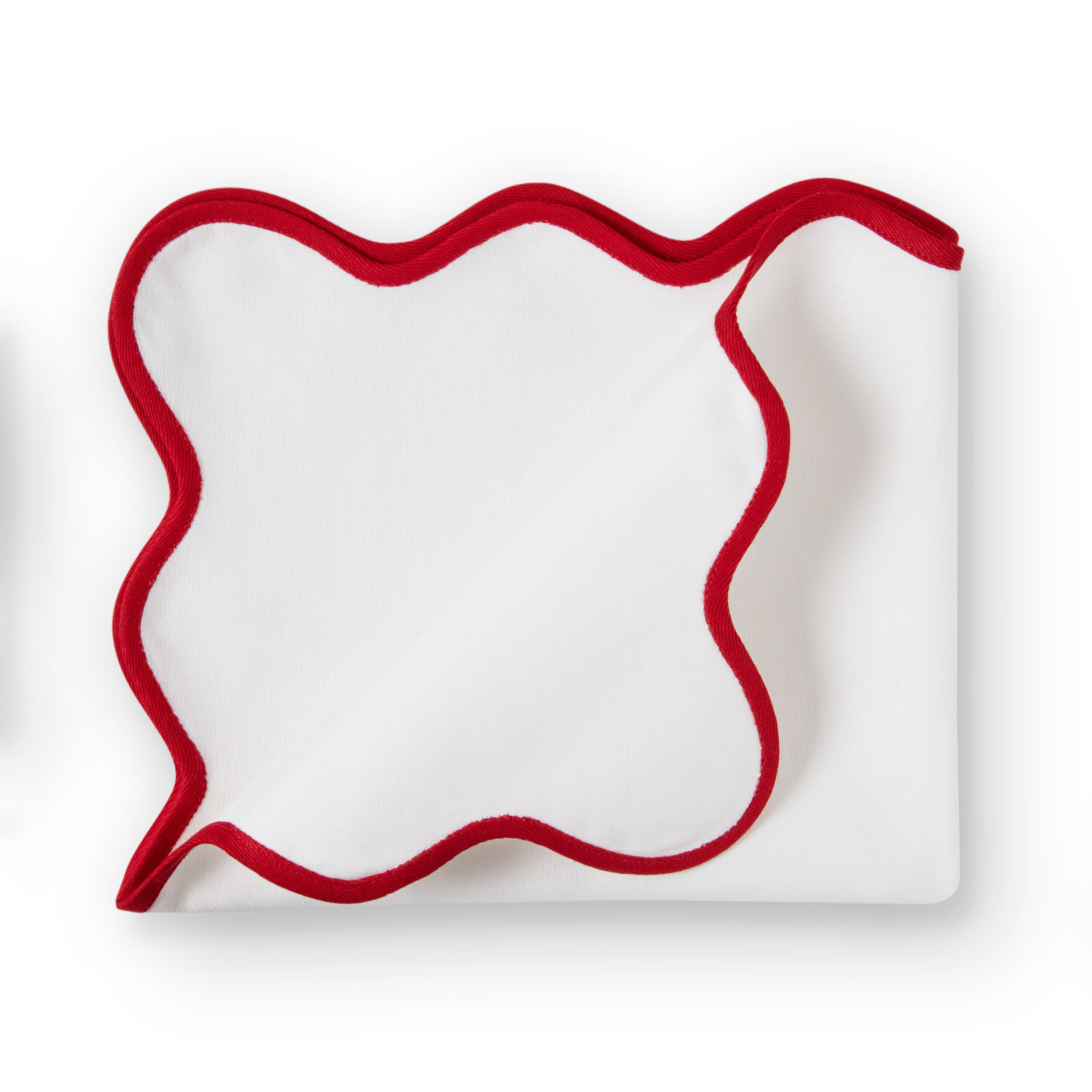 Luxury Scallop Edge Placemats | Multiple Colors | Washable