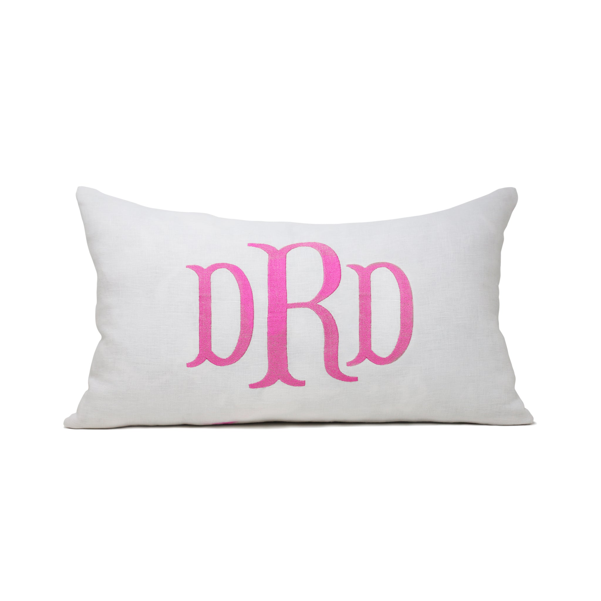Monogram Pillow Covers. Name Pillowcase. Personalized Initials