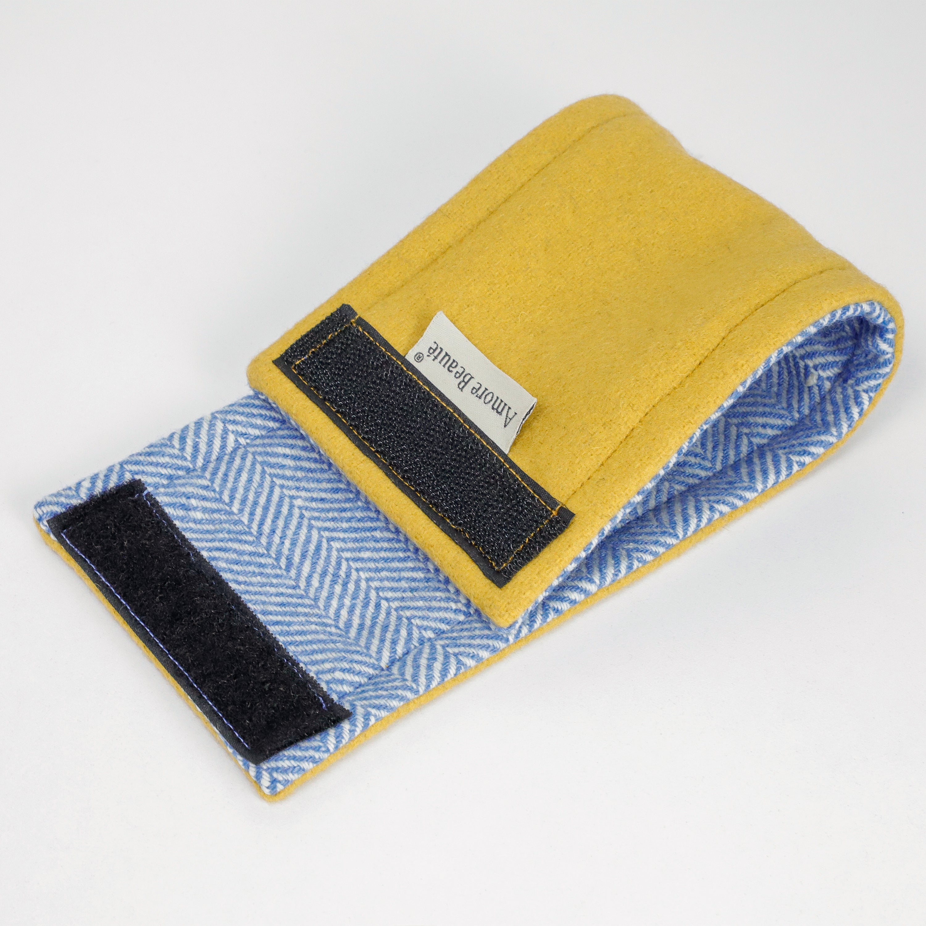 Custom Wool Curtains - Double Layer Thermal Drapes, Insulated Window Panels, Handmade Luxury Curtains with Leather Tabs & Snap Buttons