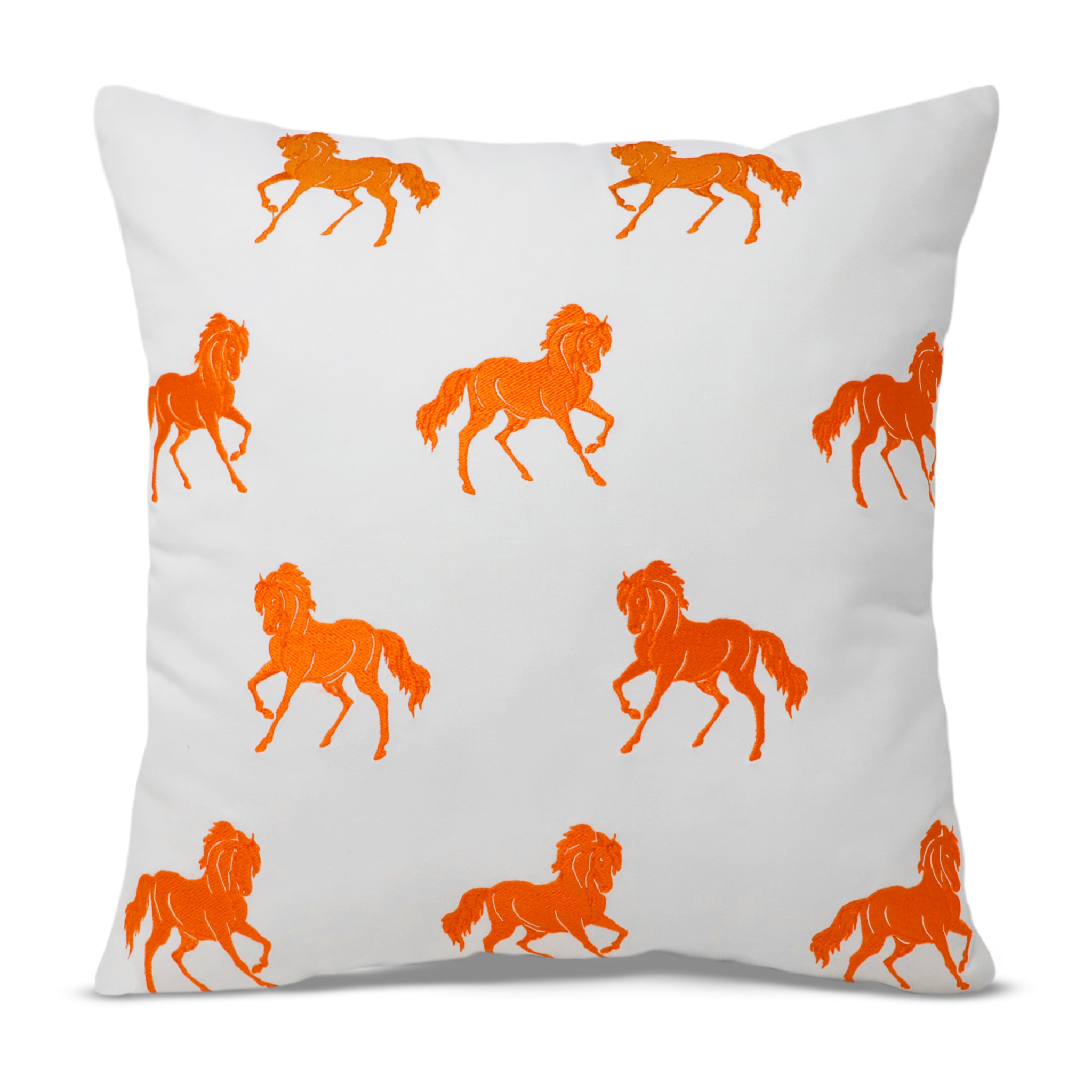 Suburban Horse Pillow Cover