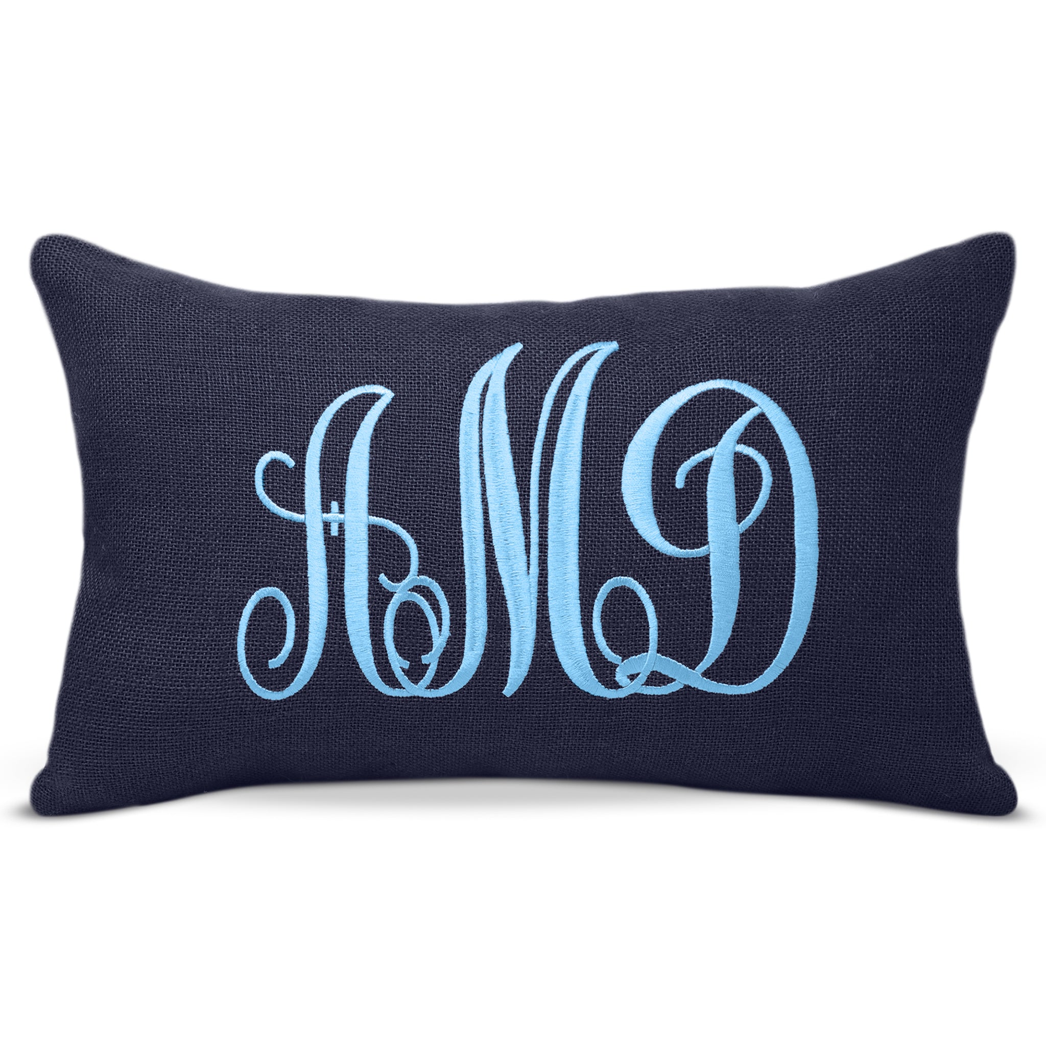 Monogram Personalized Throw Pillow Cover