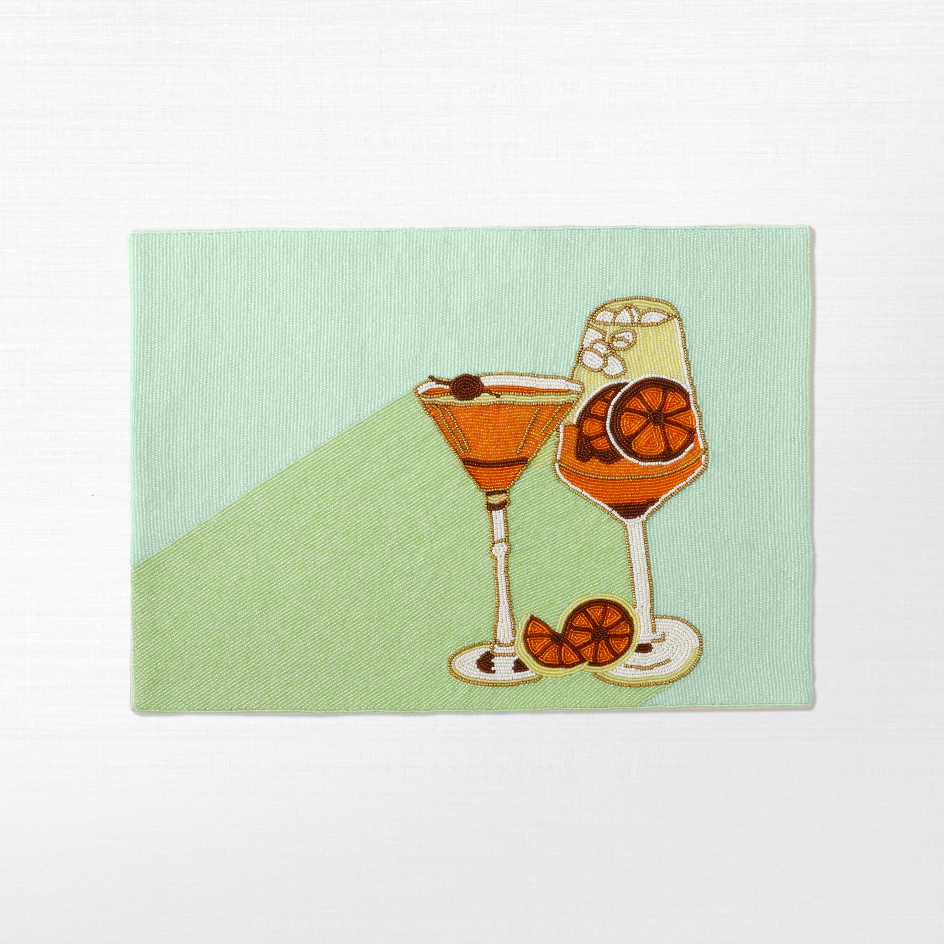Mojito and Margarita Cocktail Placemat, Pop Art Placemat