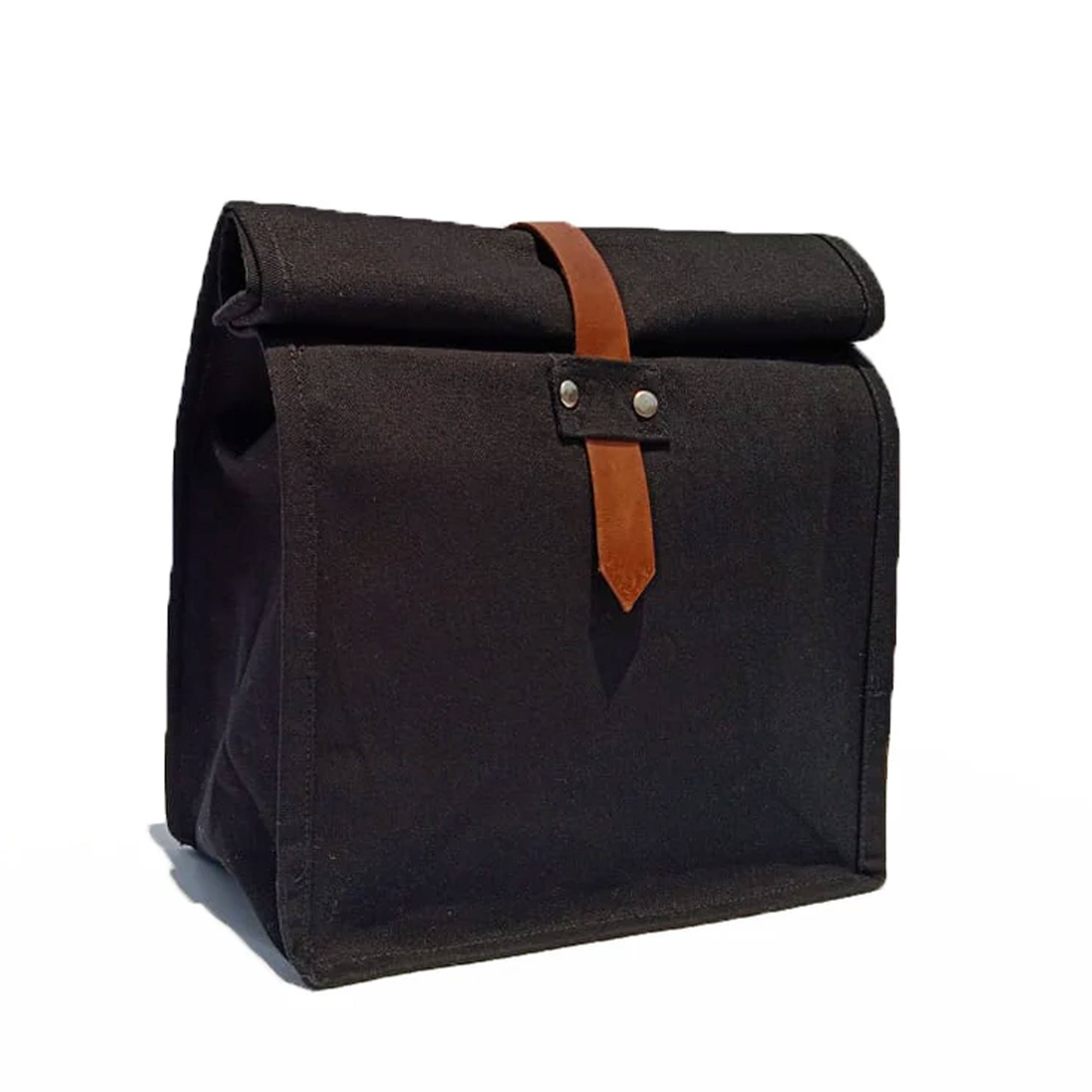 Cotton Canvas Lunch Bag, Washable Lunch Bag