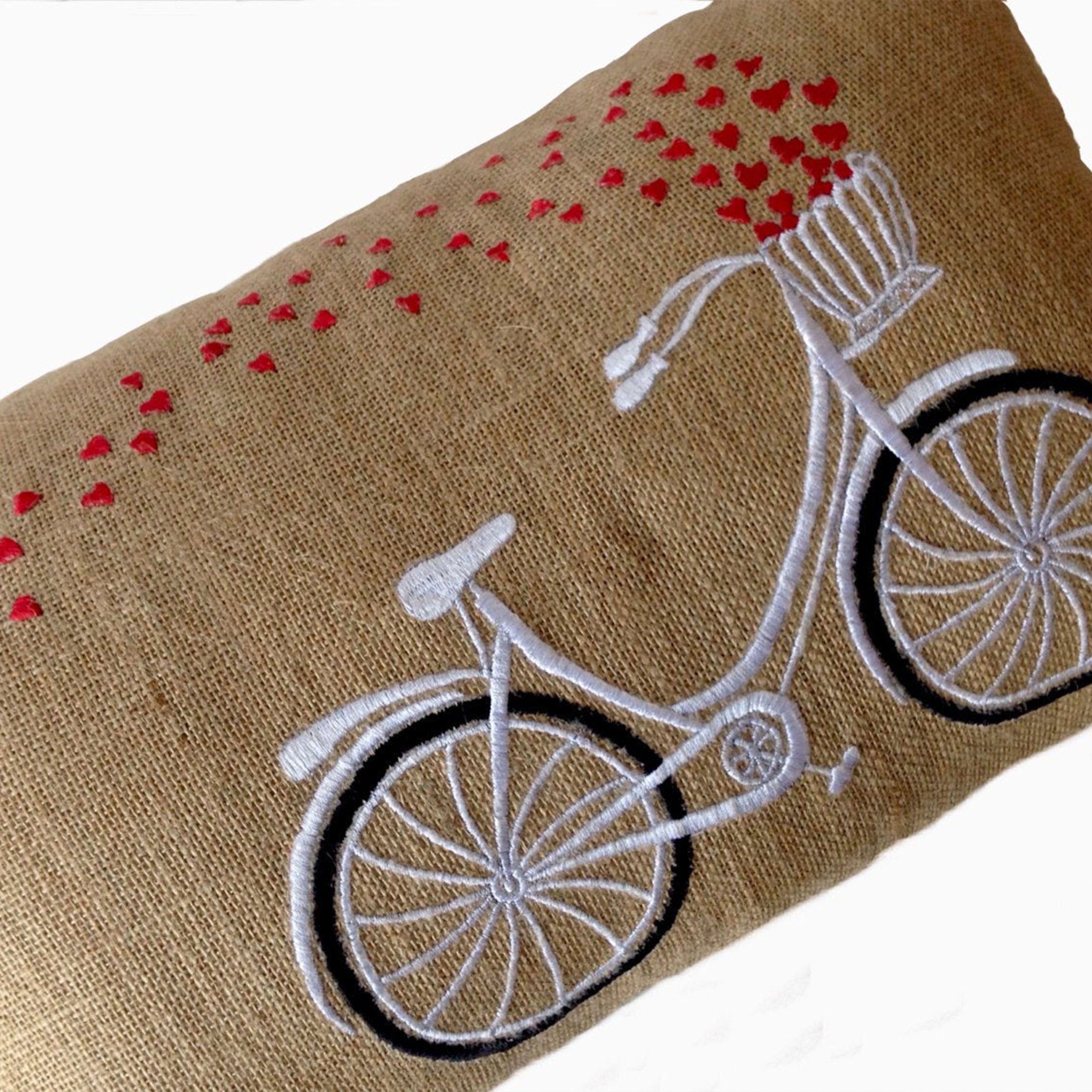 Bicycle Throw Pillow