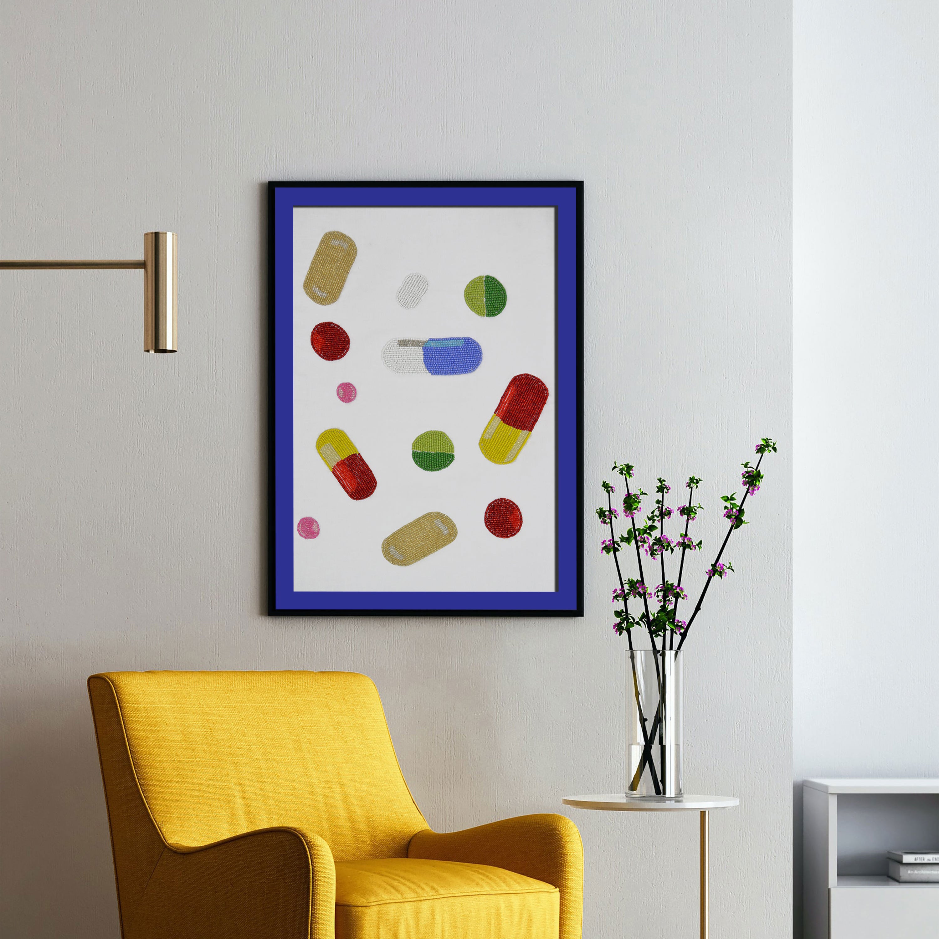 Happy Pills Wall Art