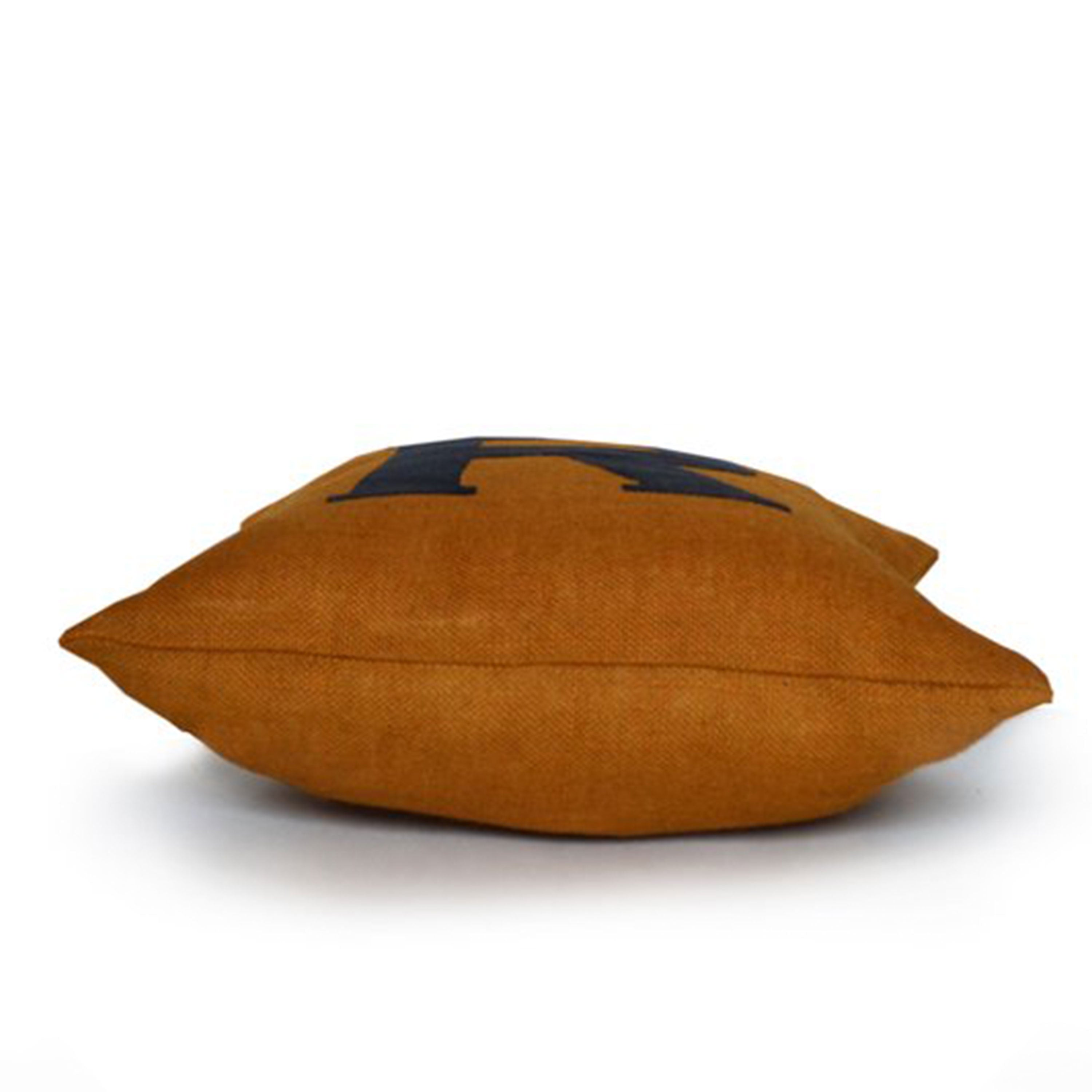 Monogram Pillows, Burlap Throw Pillow, Custom Letter Pillows,Decorative pillow