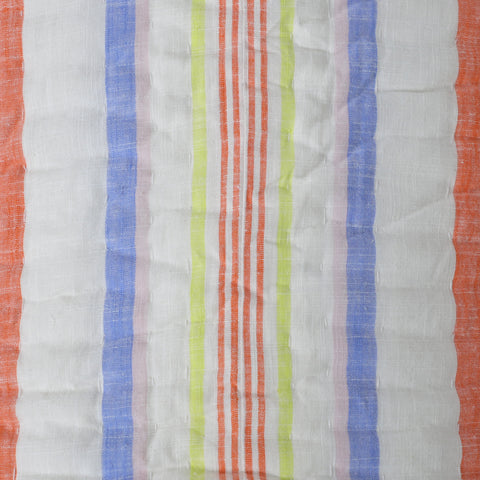 Handmade Colorful Striped Cotton Quilt