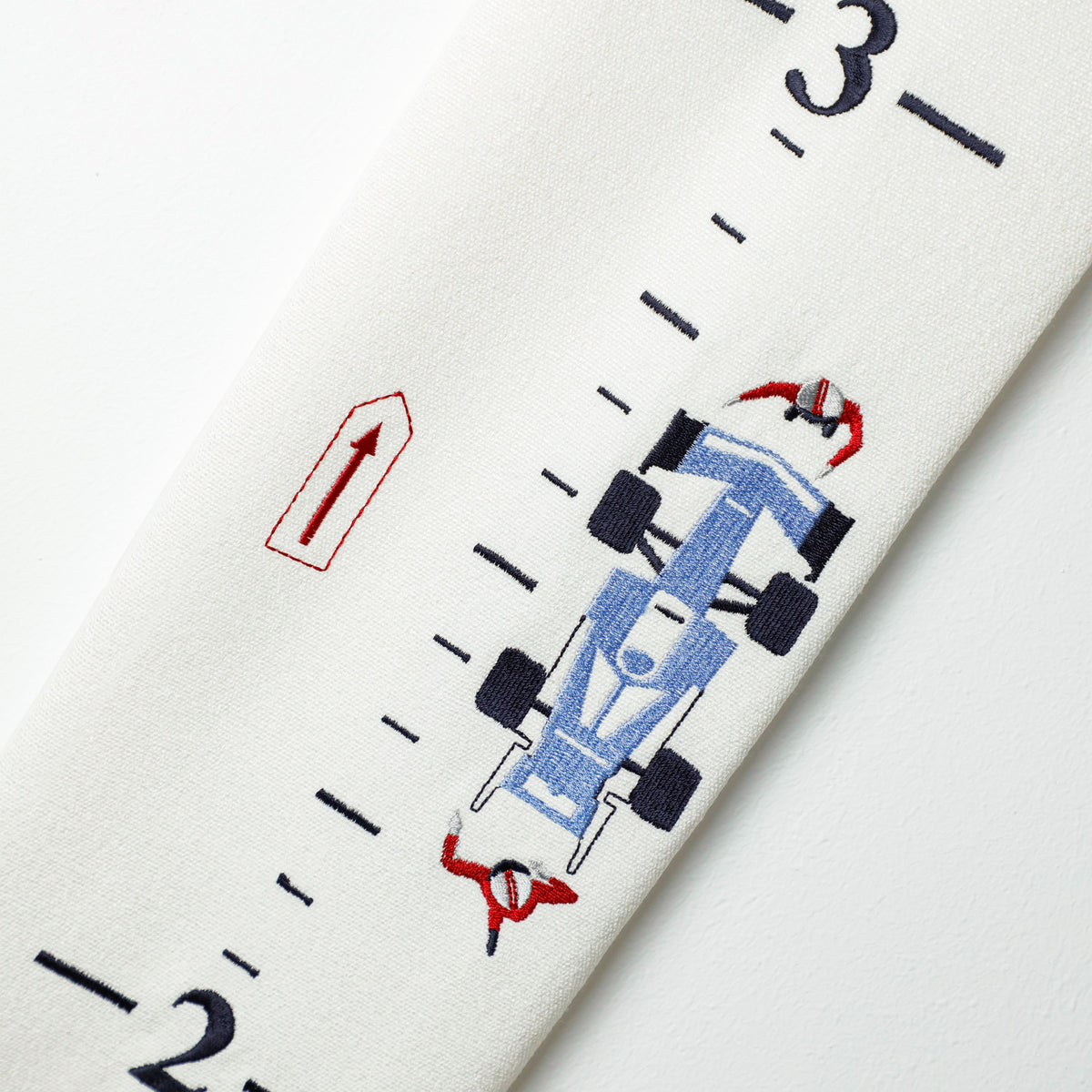 Car Embroidered Growth Chart, Children Growth Chart