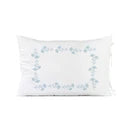 White Floral Embroidered Custom Cotton Duvet Set Australia