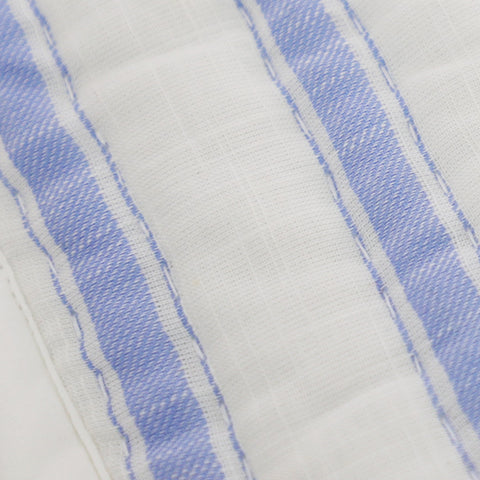 Florida Blue White Cotton Quilt, Handcrafted Patchwork Quilt