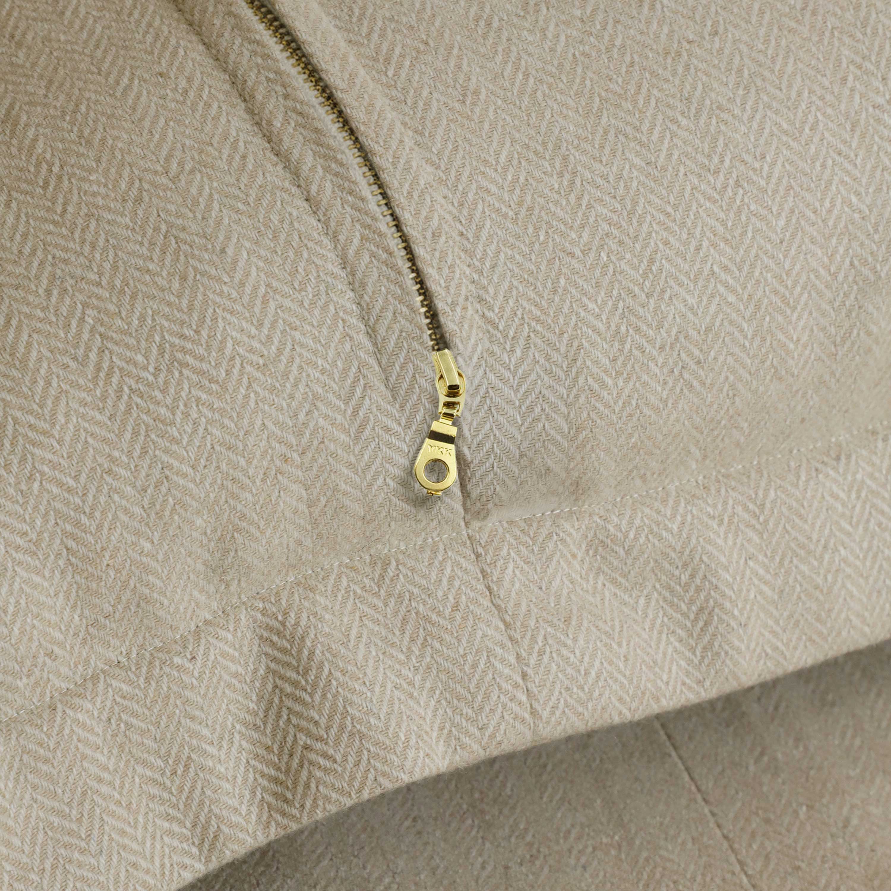 Chevron Wool Duvet Cover Set - Luxury Wool Bedding, US/UK/Europe Sizes