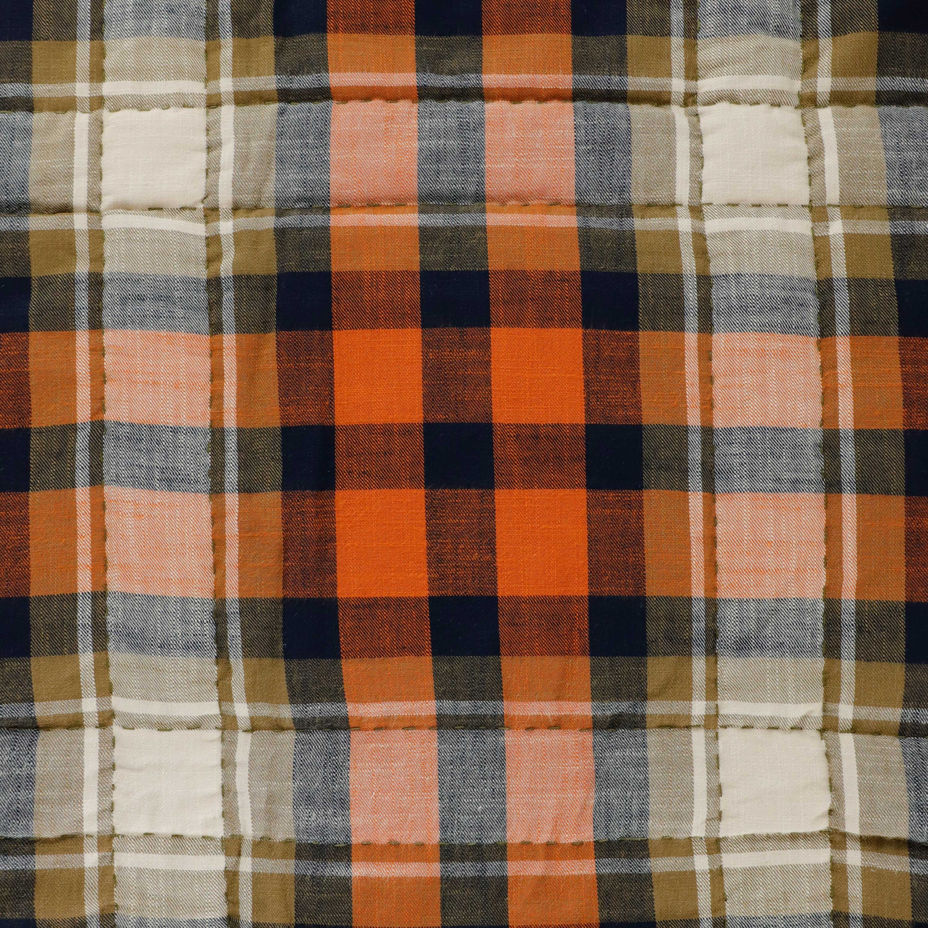 Seasons Plaid Reversible Quilt – Handcrafted 100% Cotton, Year-Round Comfort