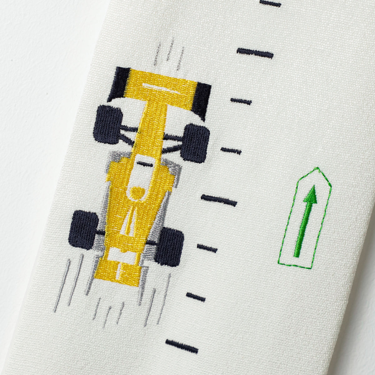 Car Embroidered Growth Chart, Children Growth Chart