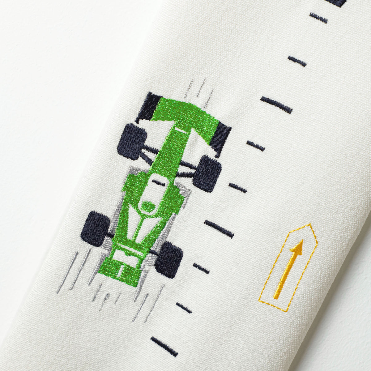 Car Embroidered Growth Chart, Children Growth Chart