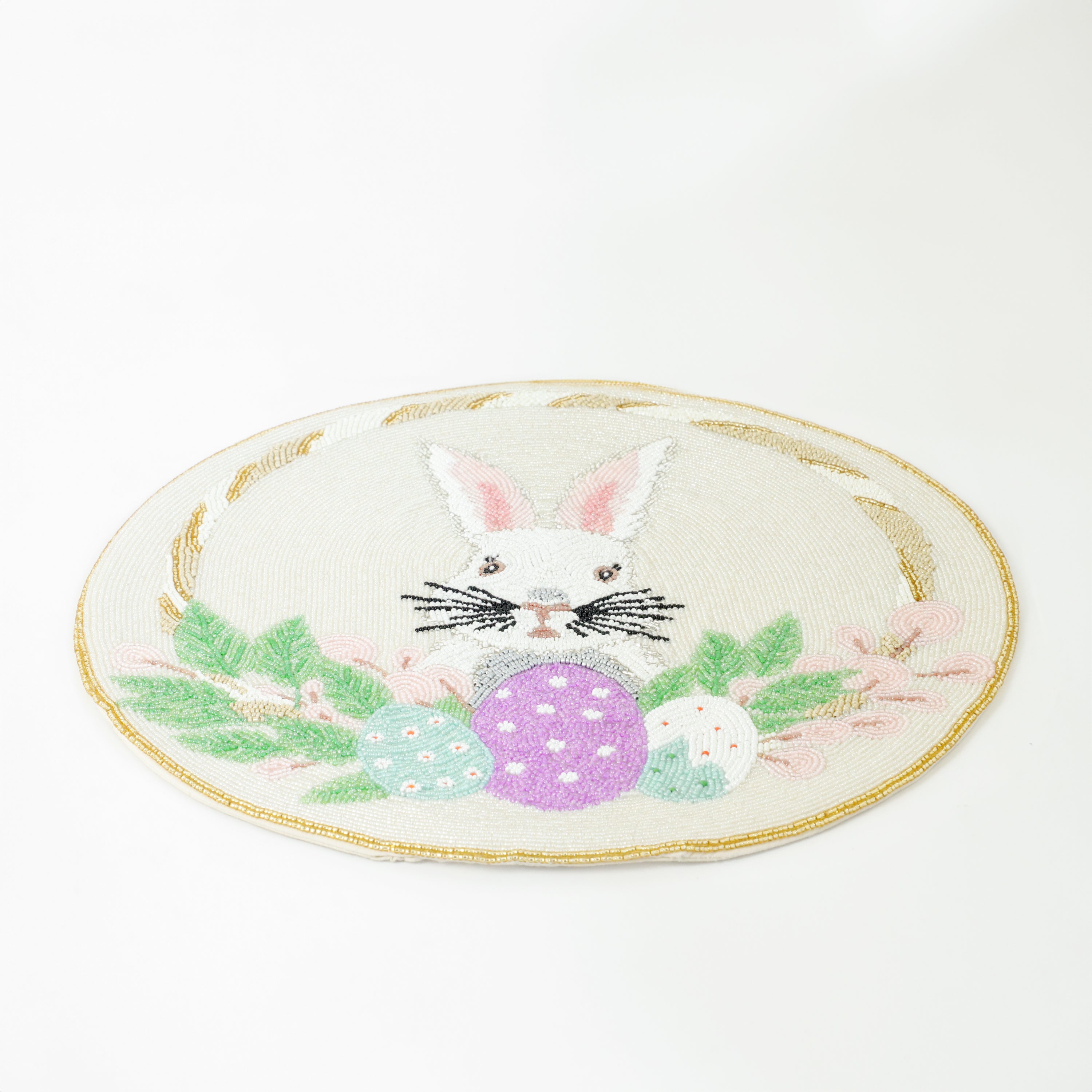 Easter Bunny Beaded Placemats