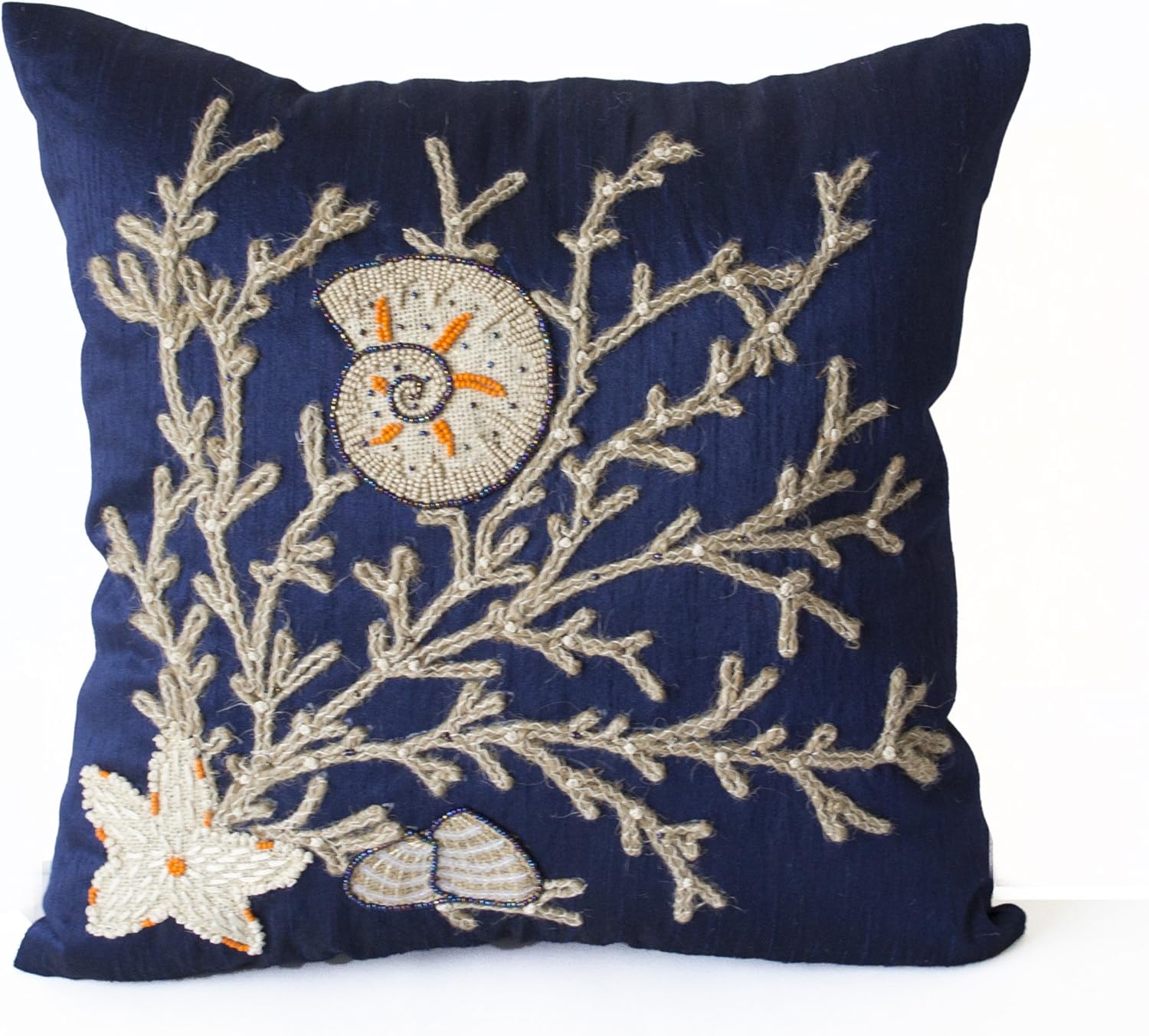 Custom Listing For Victoria - 7 Sea Coral Pillow Cover