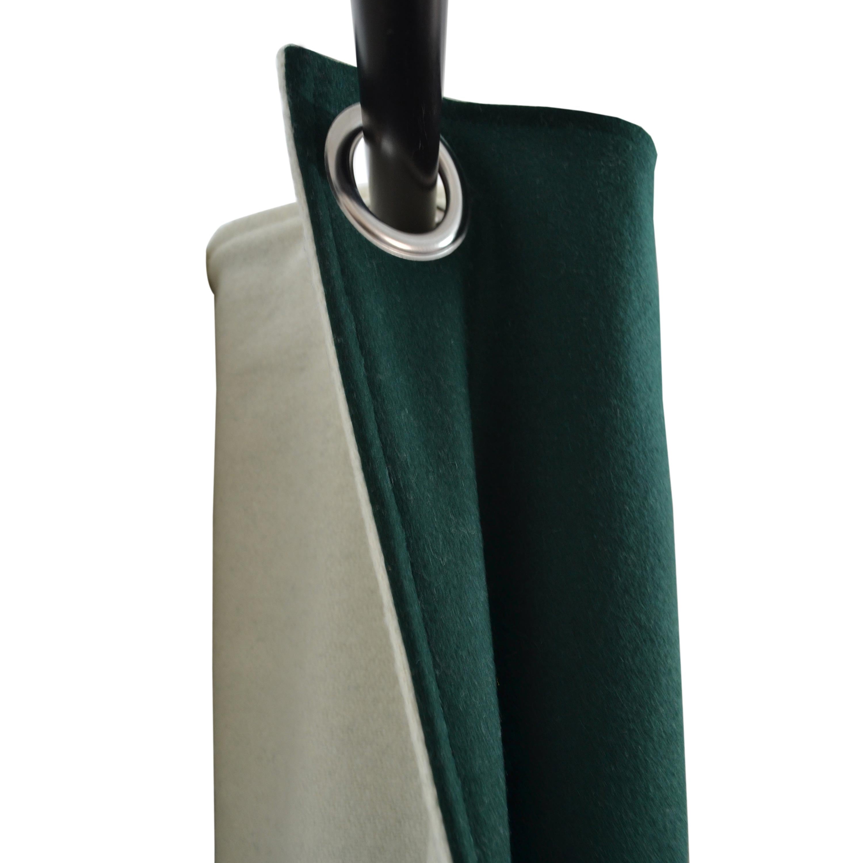 Custom  curtains made   from soft felt fabric and come with several top options: leather tab, wool tab, eyelet, and single pleat., easy to use.