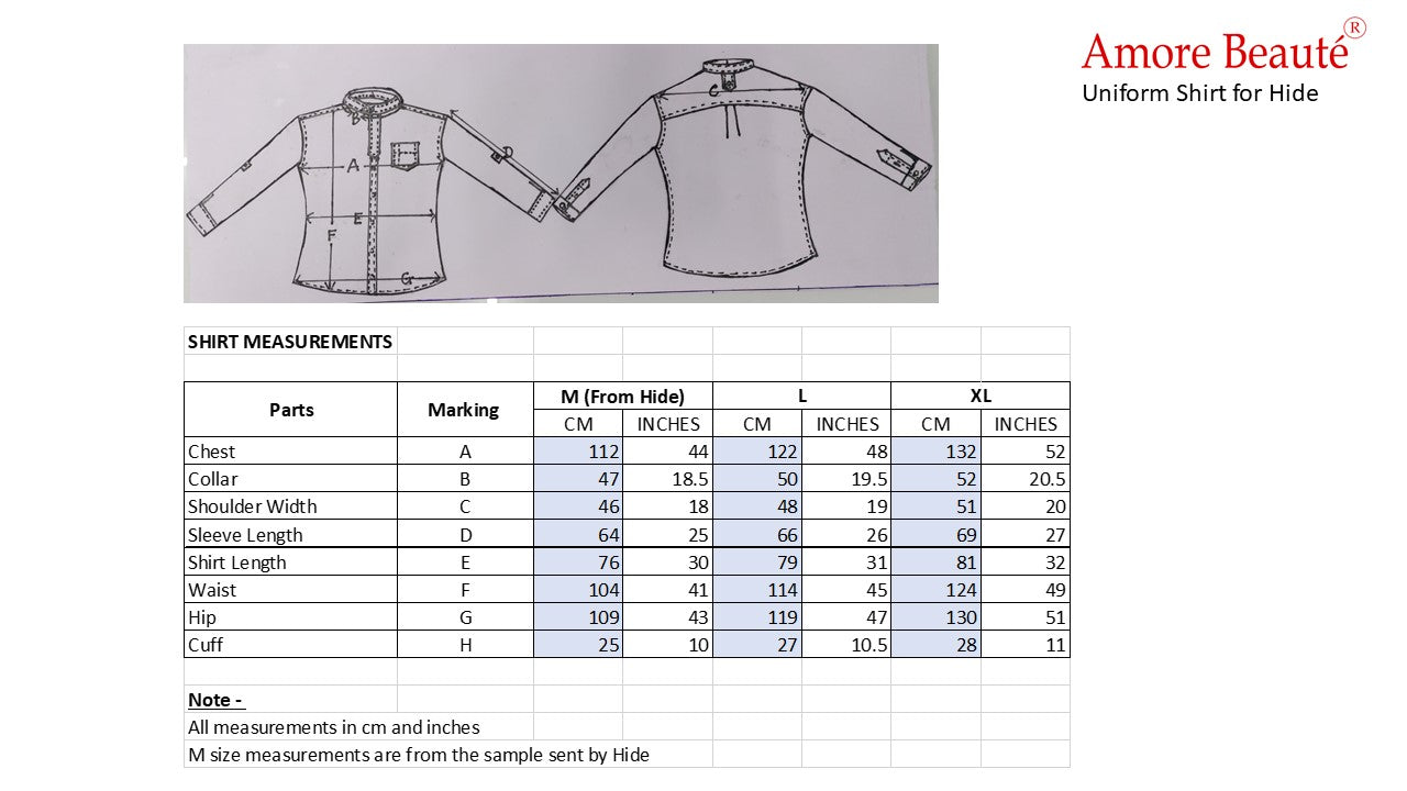 4.2 Custom Listing For Hide Uniform - Shirt and Aprons