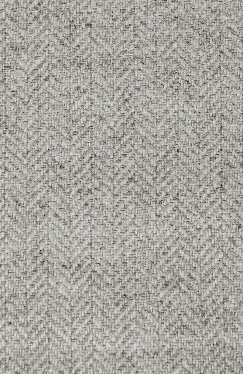 Herringbone Wool Curtains With Grommets