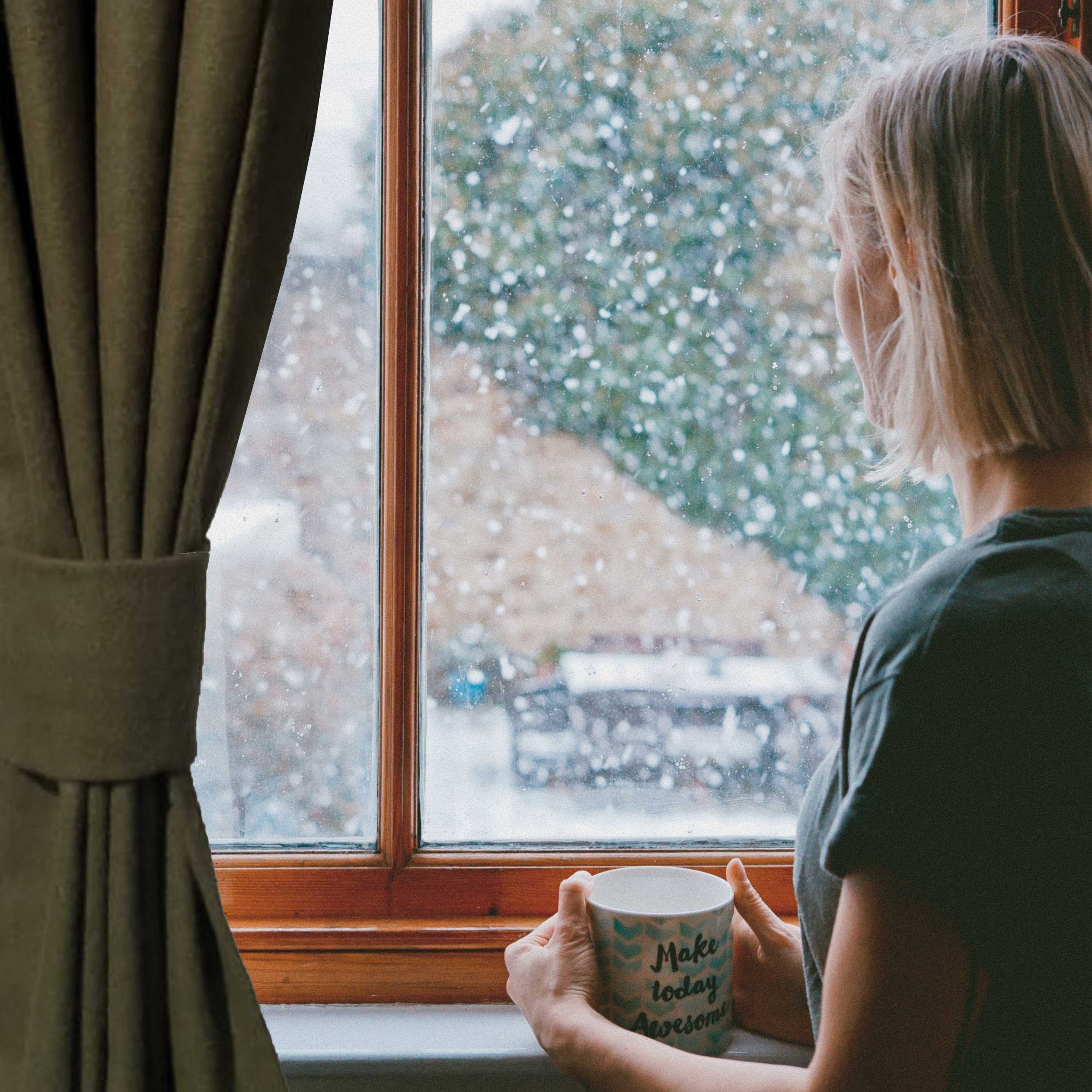 Handmade curtain in  olive green wool felt curtain. This felt curtain is perfect for any room in your home, including the bedroom, bathroom, living room, office, kitchen, or as a room divider.