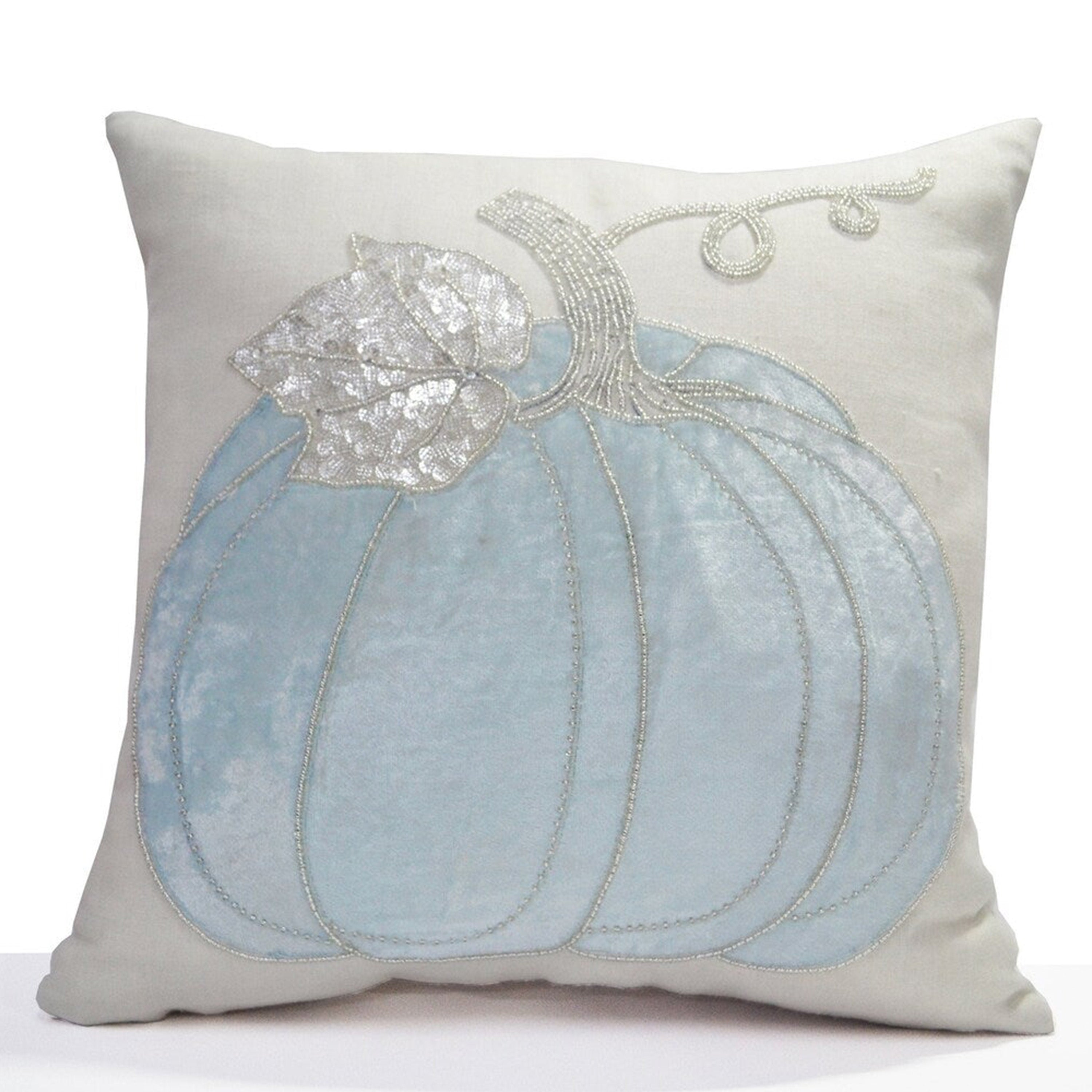 Orange Pumpkin Pillow Cover