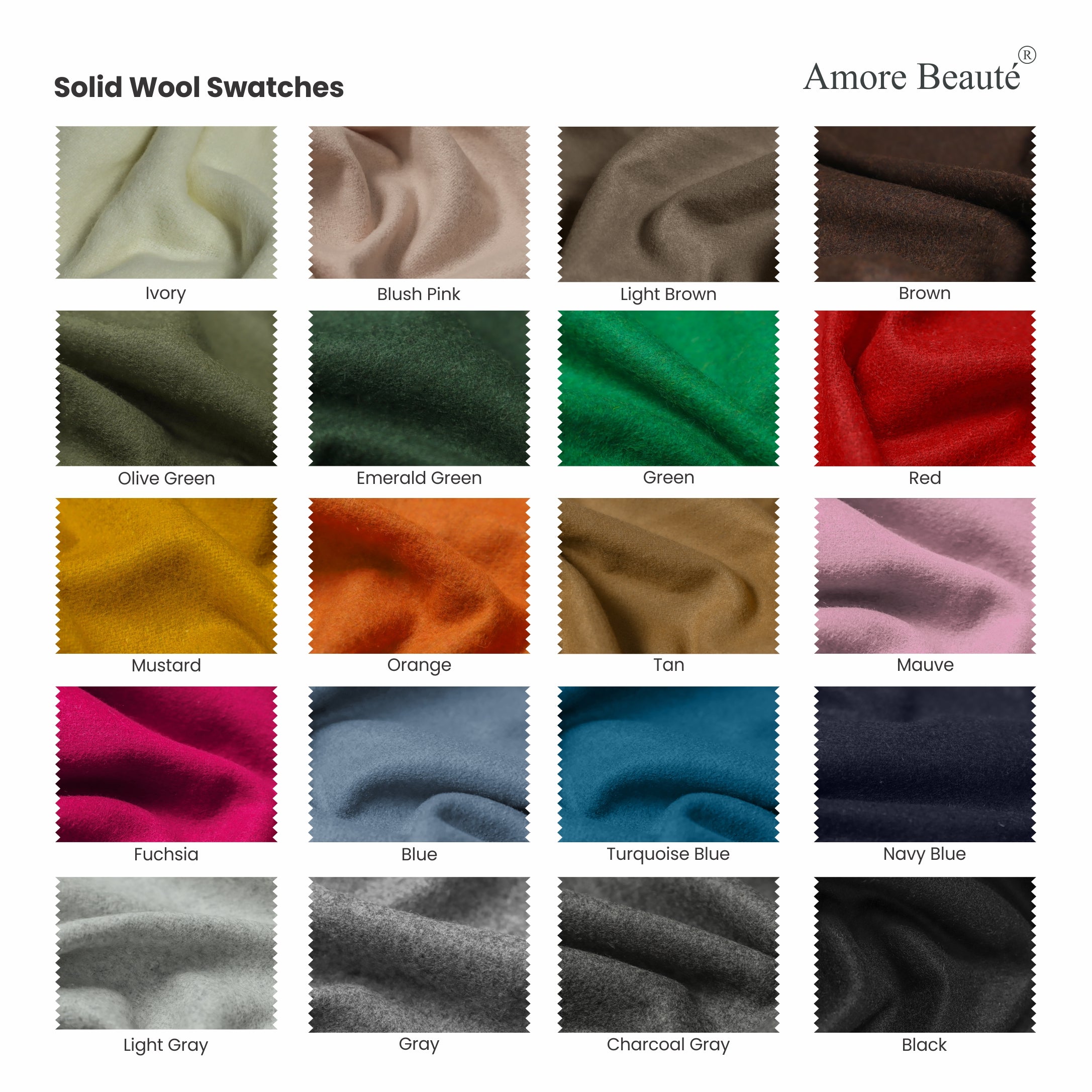 Embroidered Antelope Wool Felt Curtains | Thermal Winter Drapes