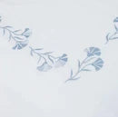 White Floral Embroidered Custom Cotton Duvet Set Australia
