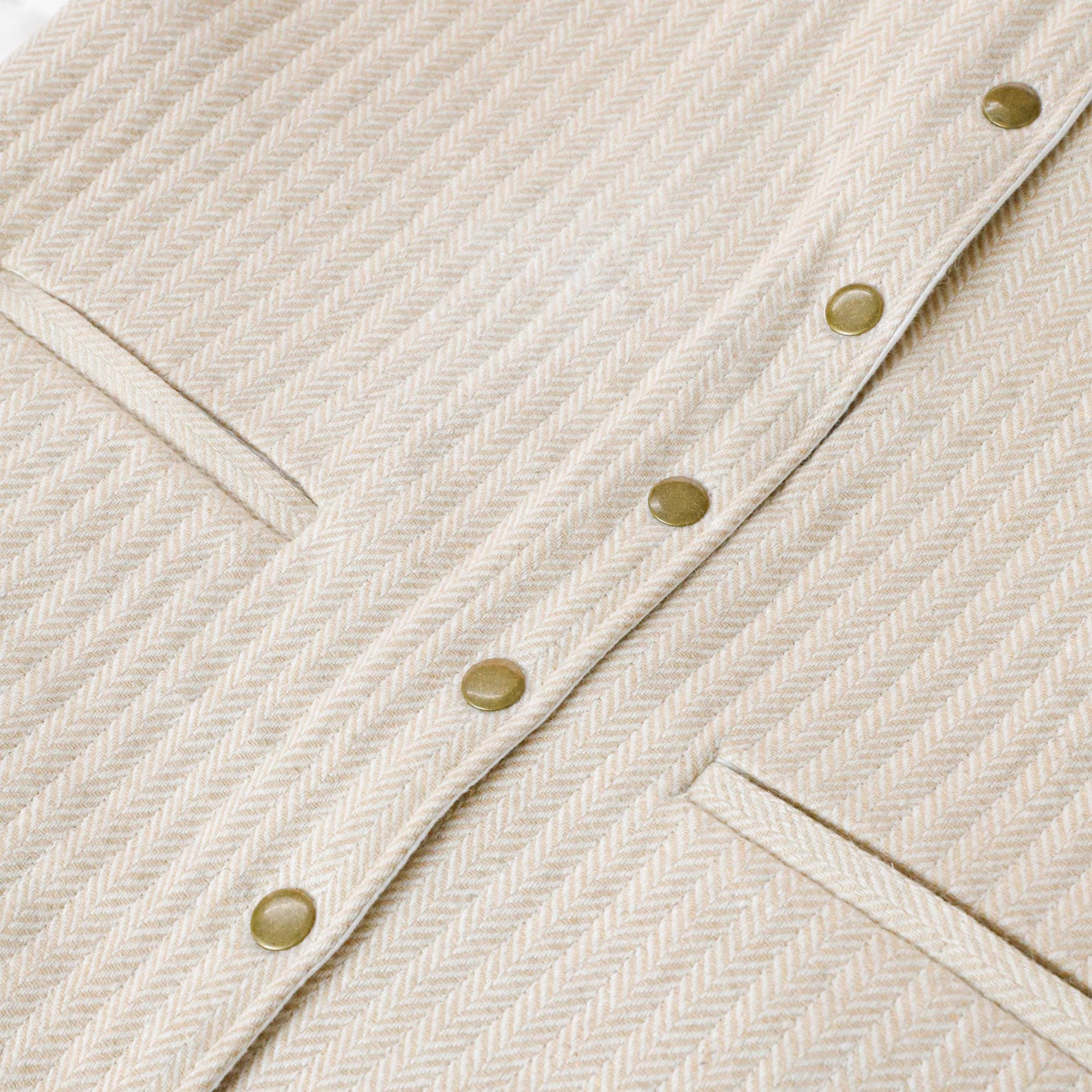 Bespoke Herringbone Tweed Women’s Vest