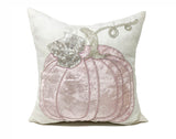 Pink Pumpkin Pillow Cover