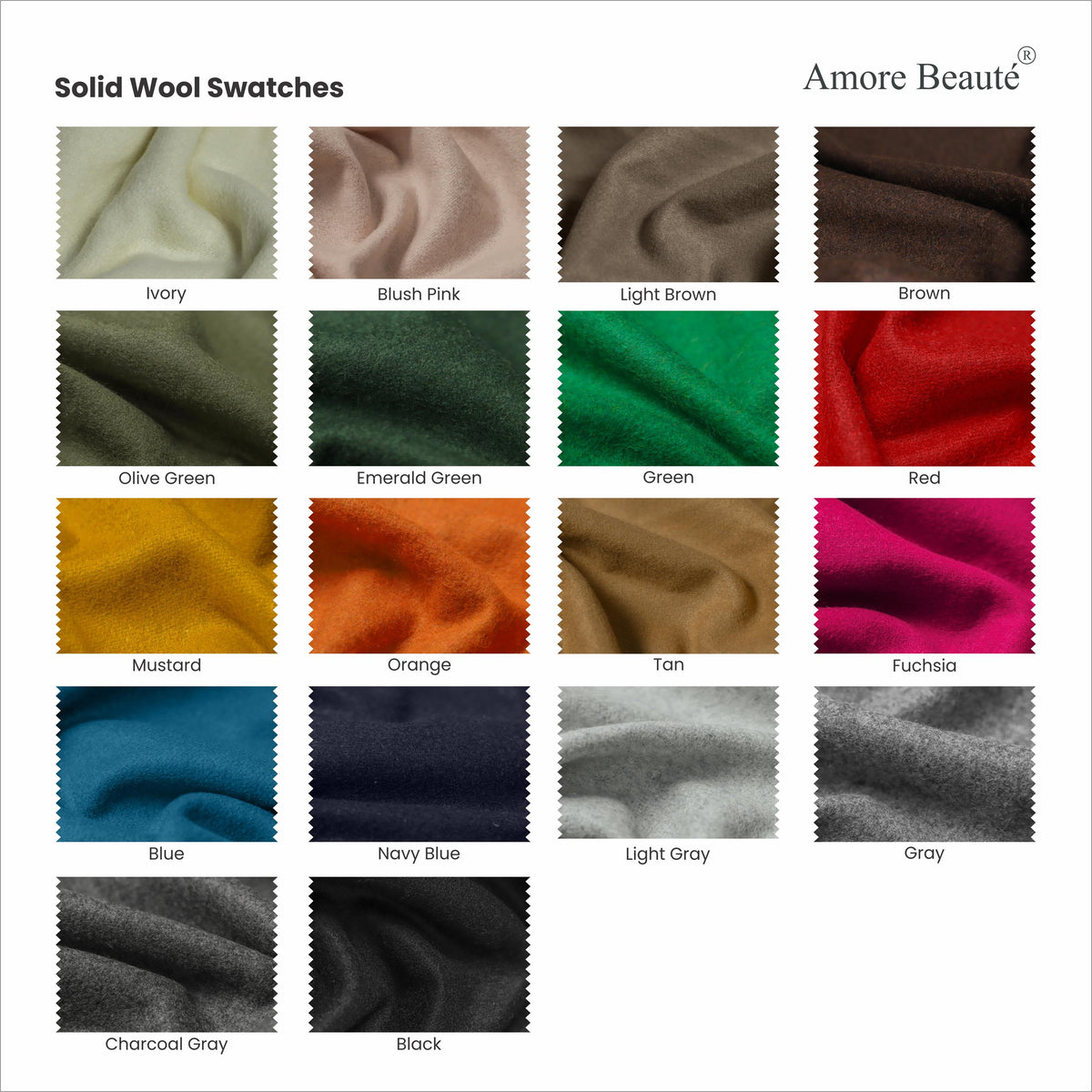 Mustard Wool Felt Curtains With Rod Pocket