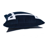 Amore Beaute navy blue and white cushion lends a classic and luxurious charm to any home décor, back to school gift