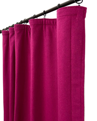 Amore Beaute Energy Efficient Wool Curtains to Help Block Noise, Cut Draft and Cut Light