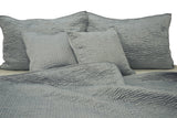 Amore Beaute Channel Quilted Coverlet with Matching Shams