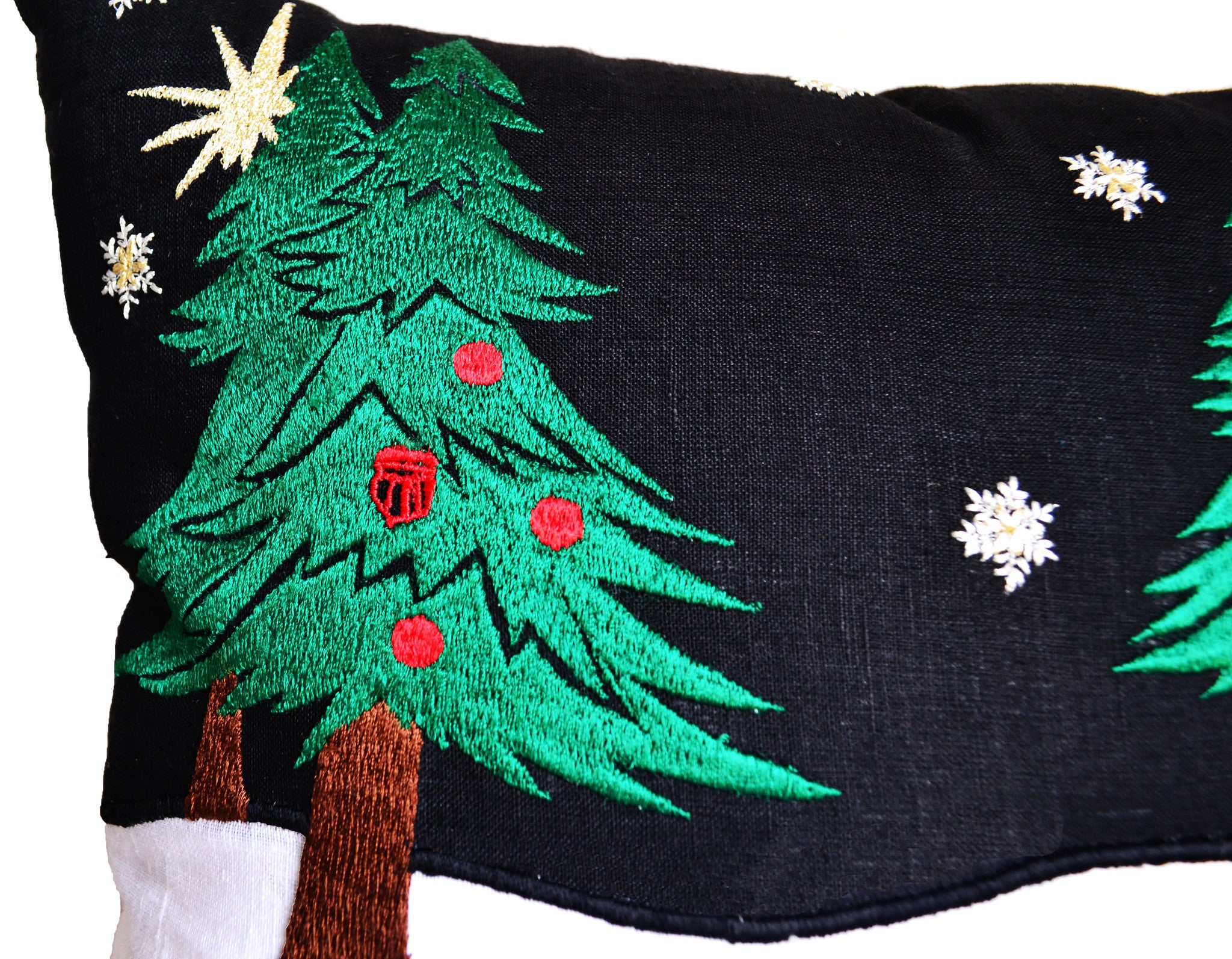 Handmade customized reindeer Christmas pillows