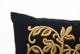 Amore Beaute Throw pillow cover with French embroidery design