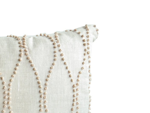 Amore Beaute French Knot Minimalist Pillow Cover
