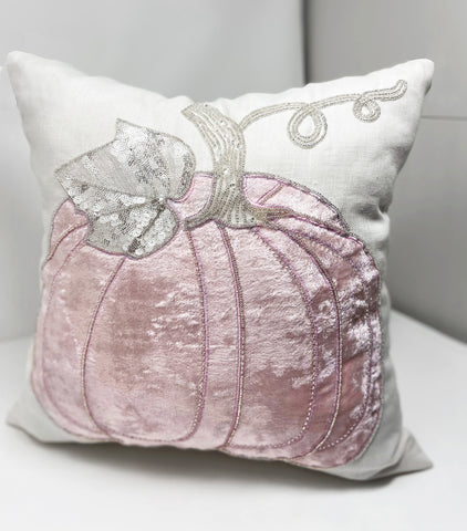 Amore Beaute Pink Pumpkin Pillow Cover