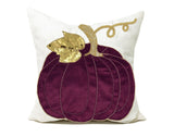 Amore Beaute Burgundry Pumpkin Pillow Case