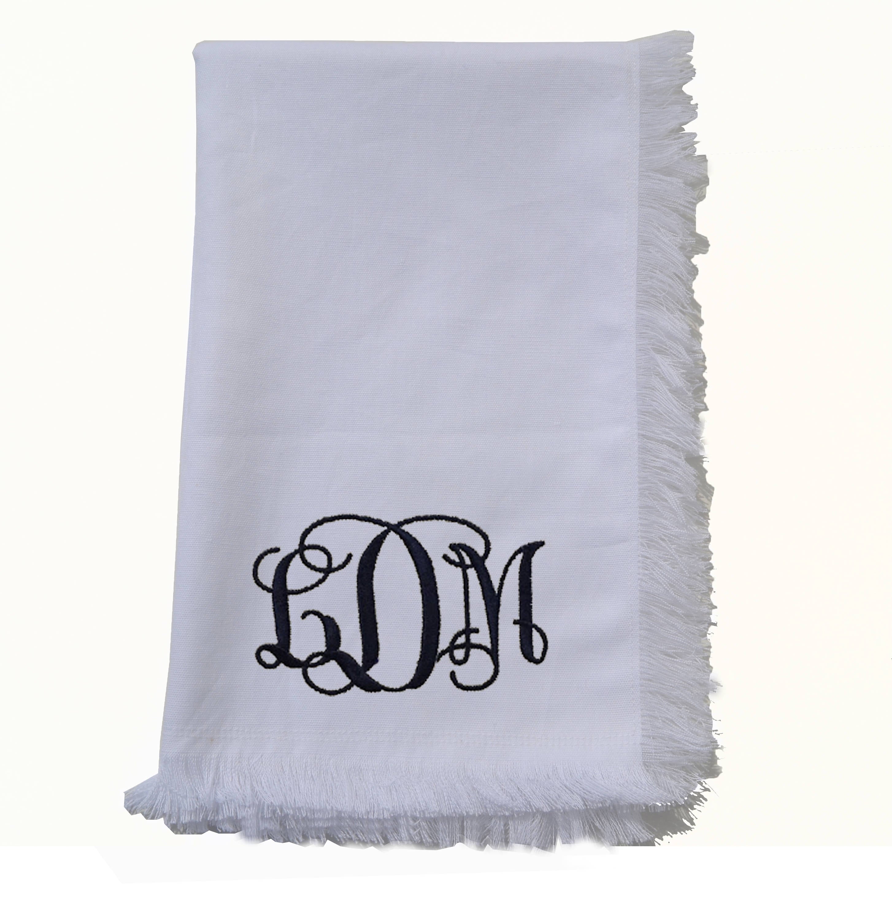 Custom, personalized flour sack towels