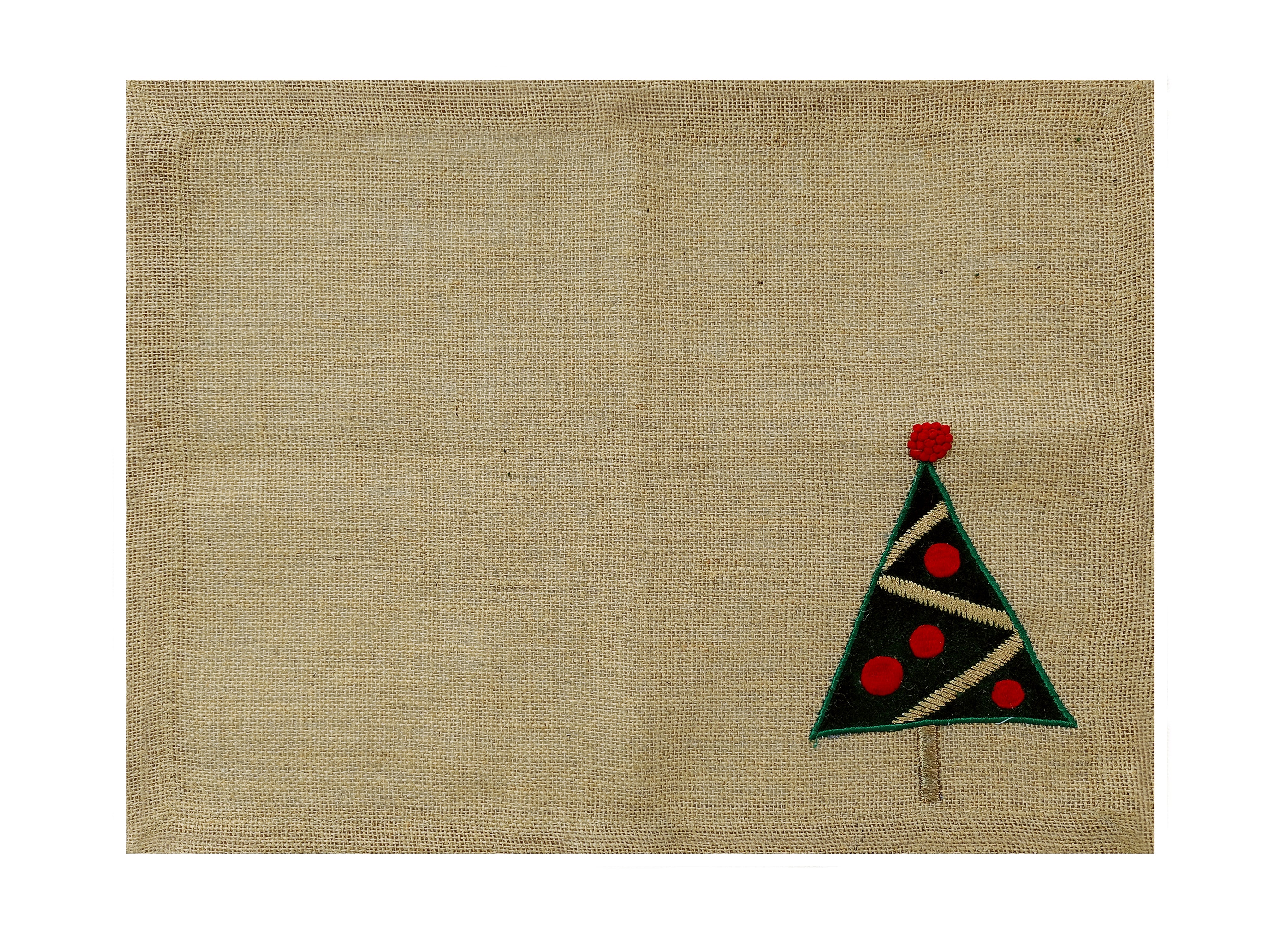 Amore Beaute Placemats with Christmas trees