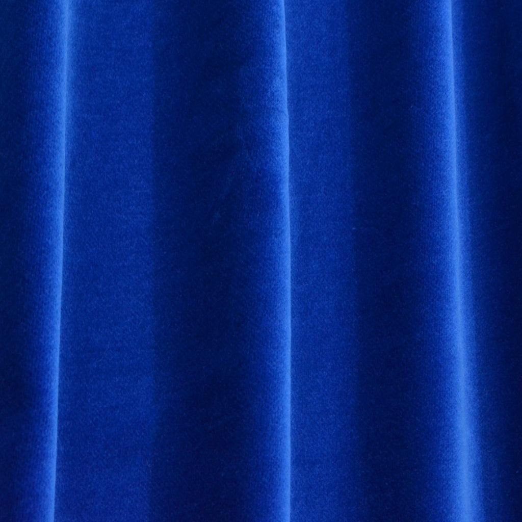 Royal Blue Velvet Curtain Drapes